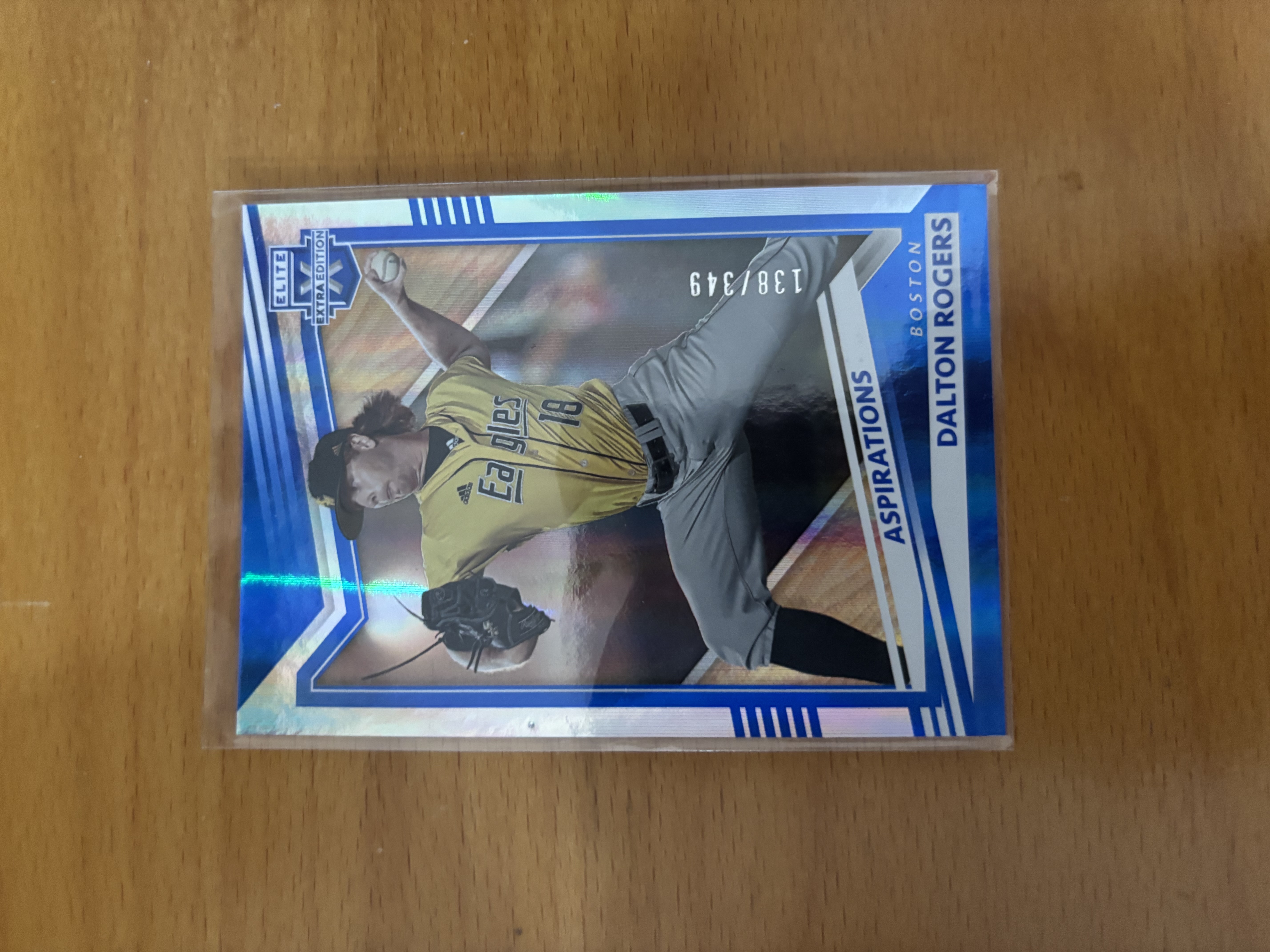 Dalton Rogers Aspirations Baseball Card
