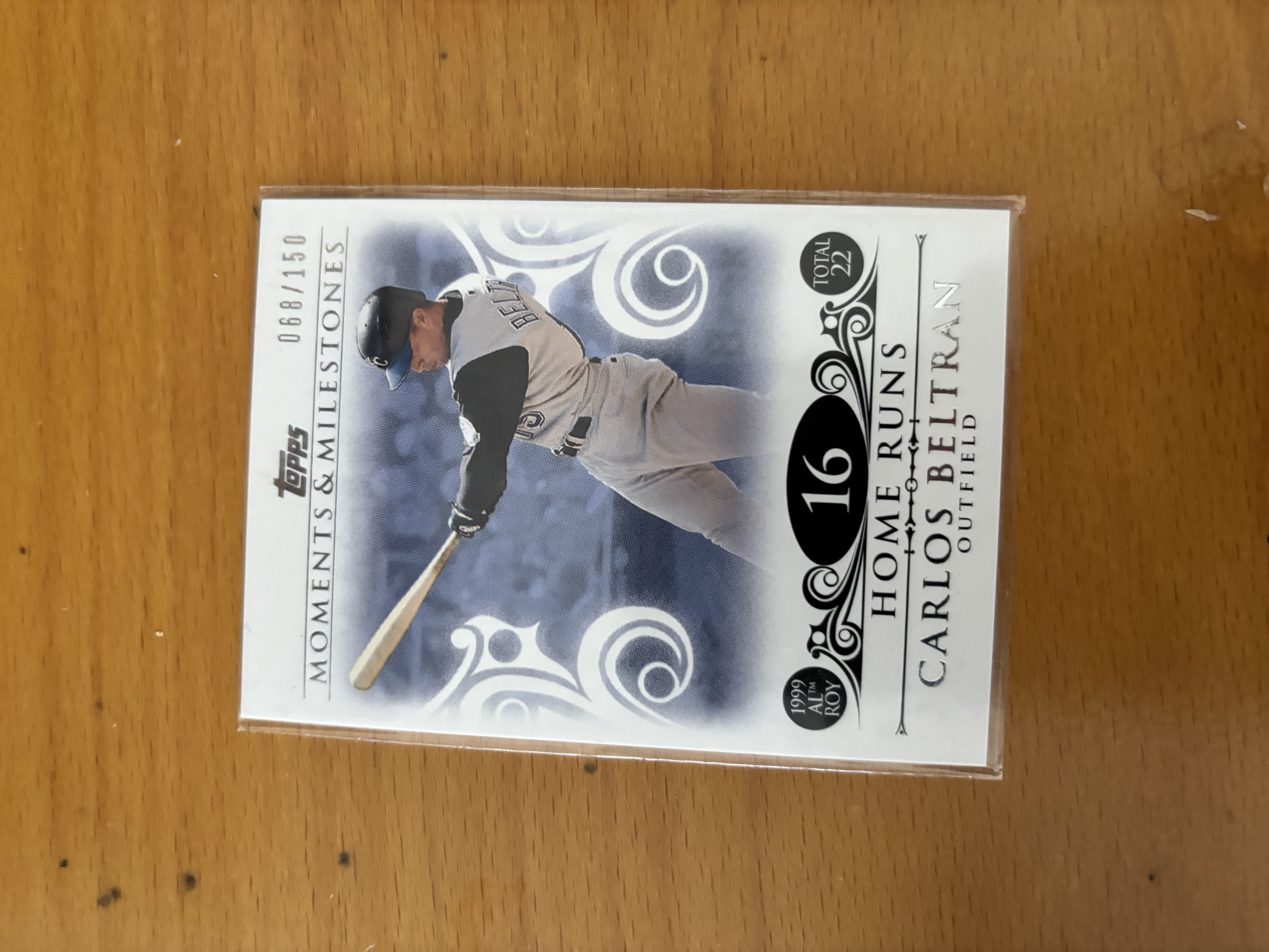Carlos Beltrán Home Runs Moment & Milestone Card