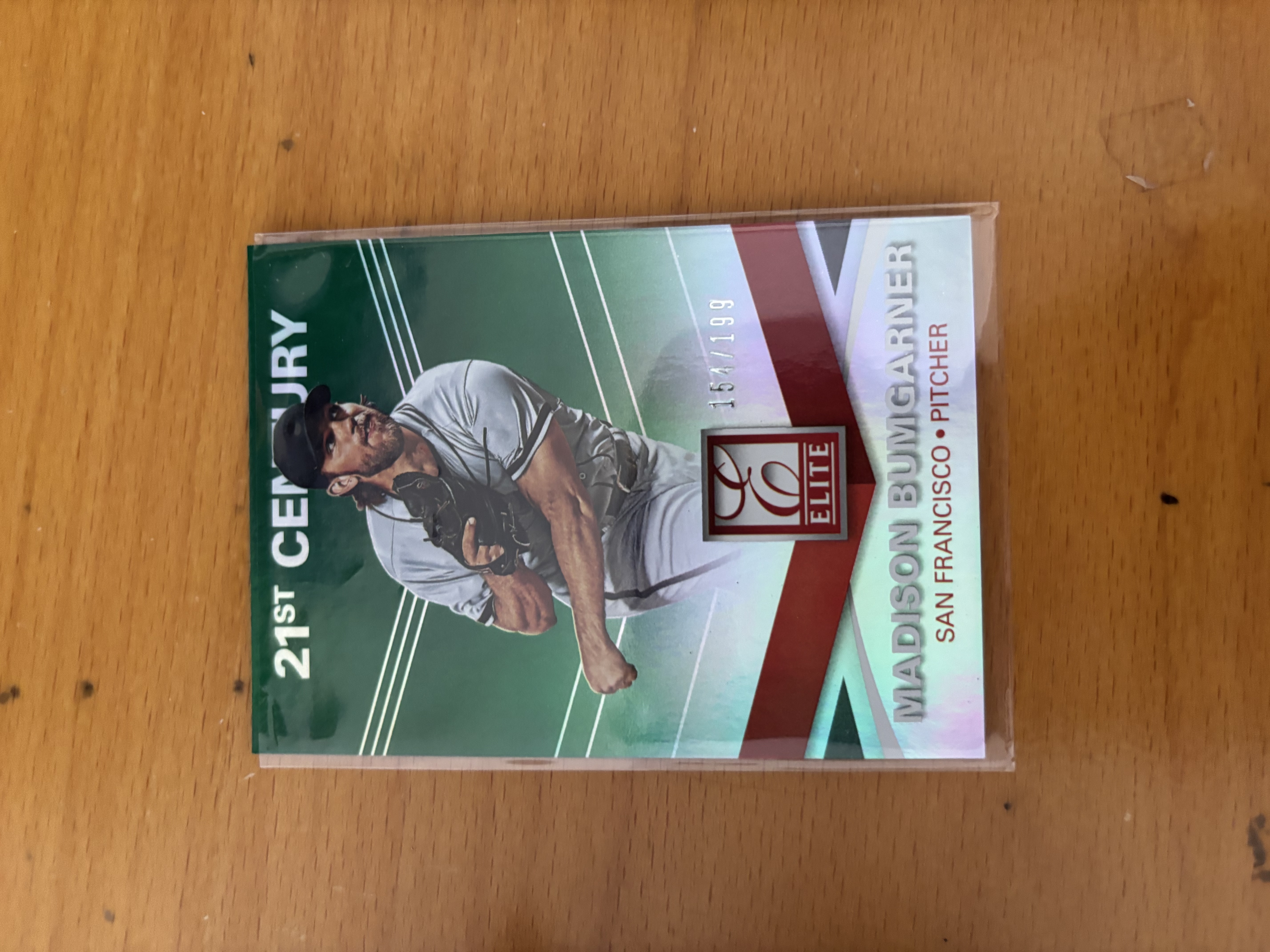 Madison Bumgarner Elite Baseball Card