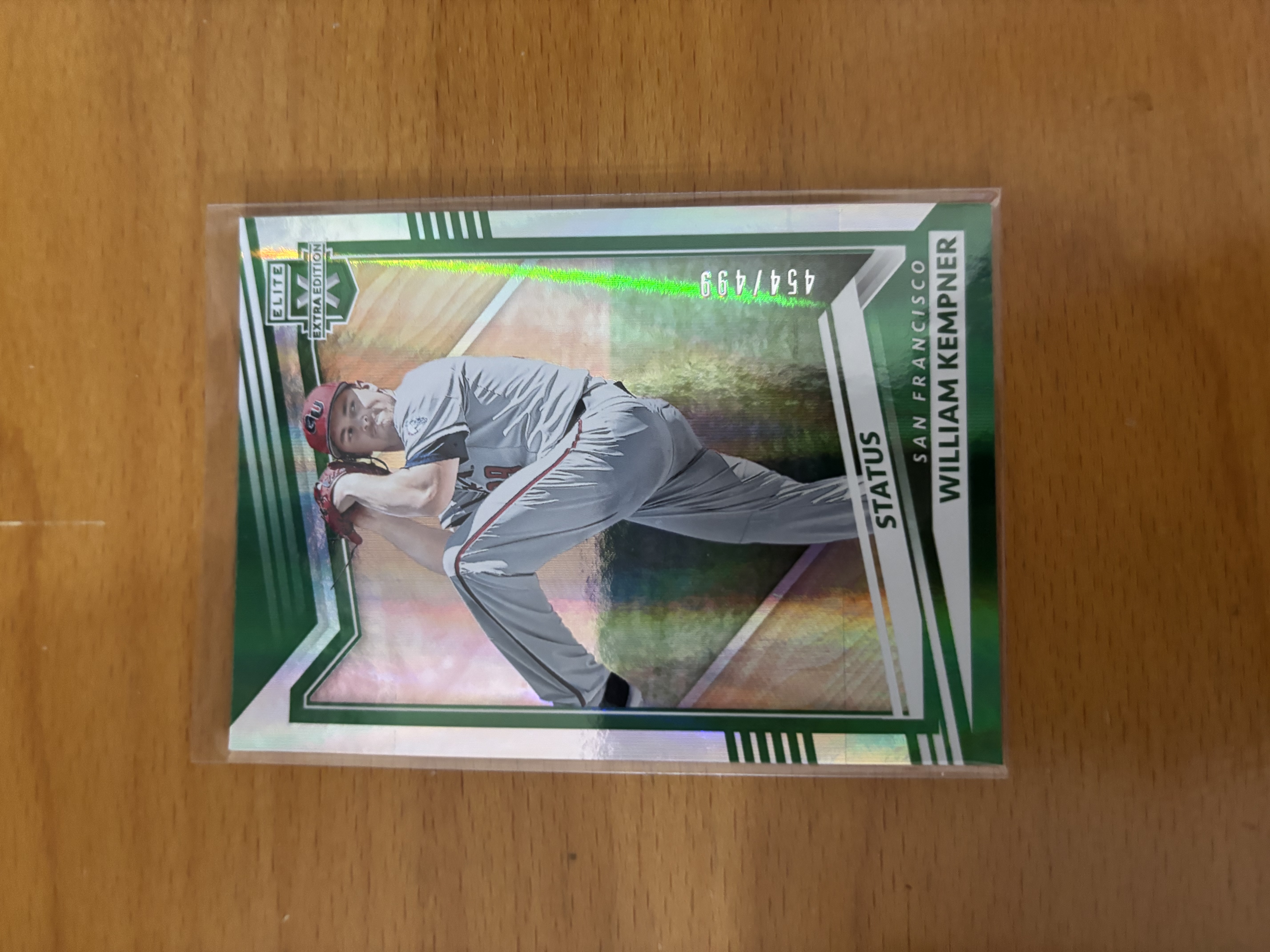 William Kempner Baseball Card