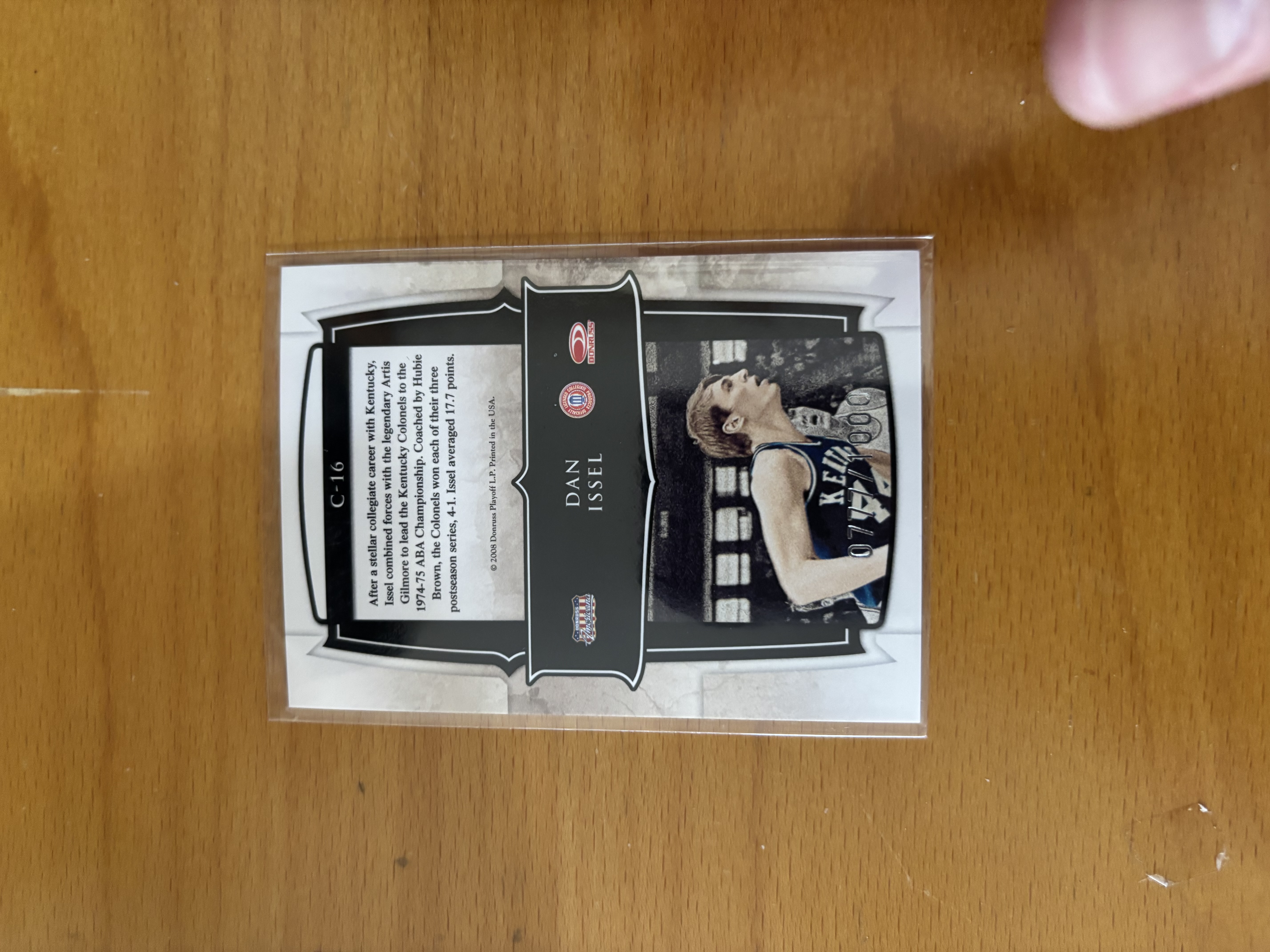 Dan Issel Basketball Trading Card