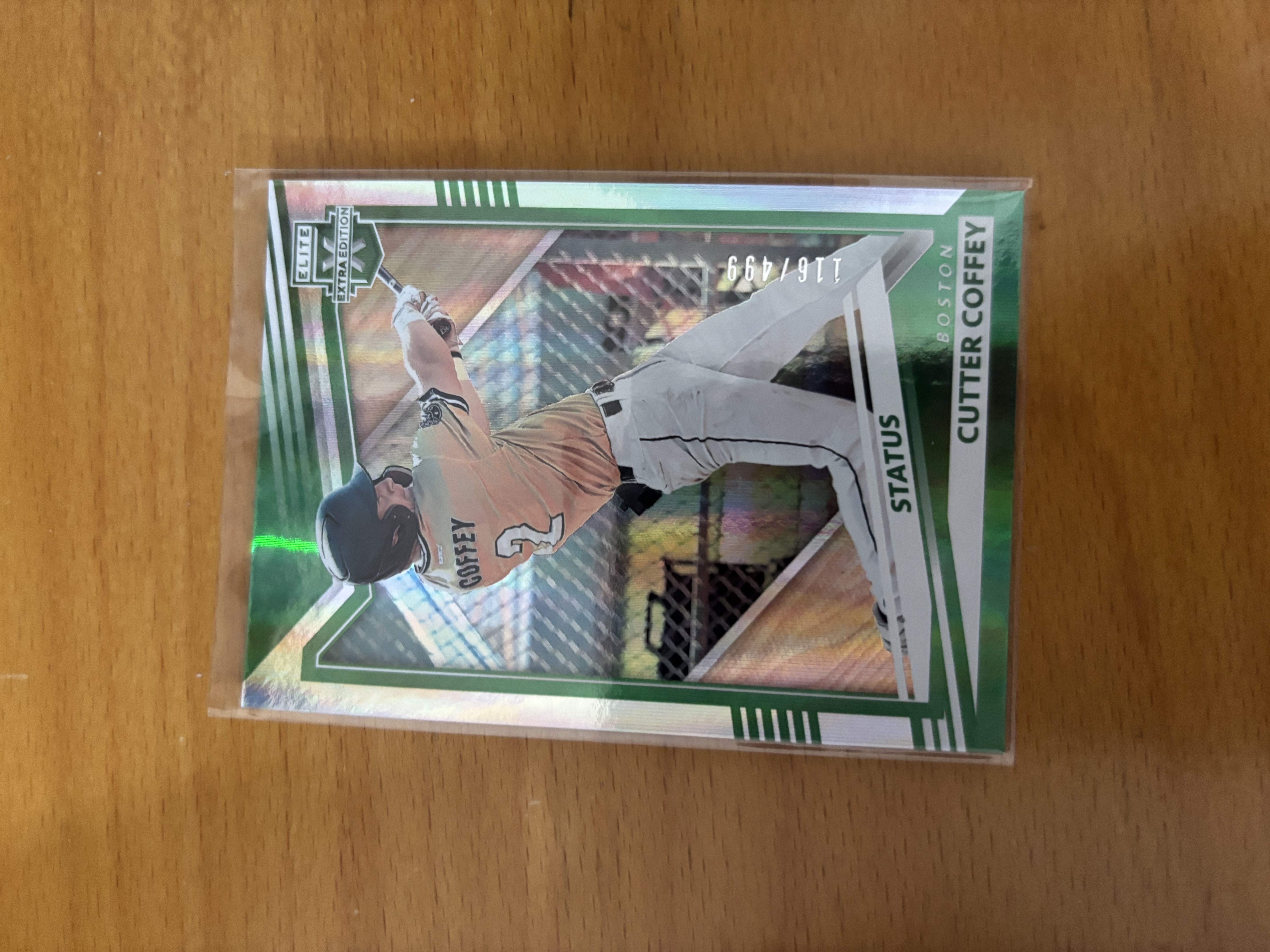 Cutter Coffey Baseball Trading Card