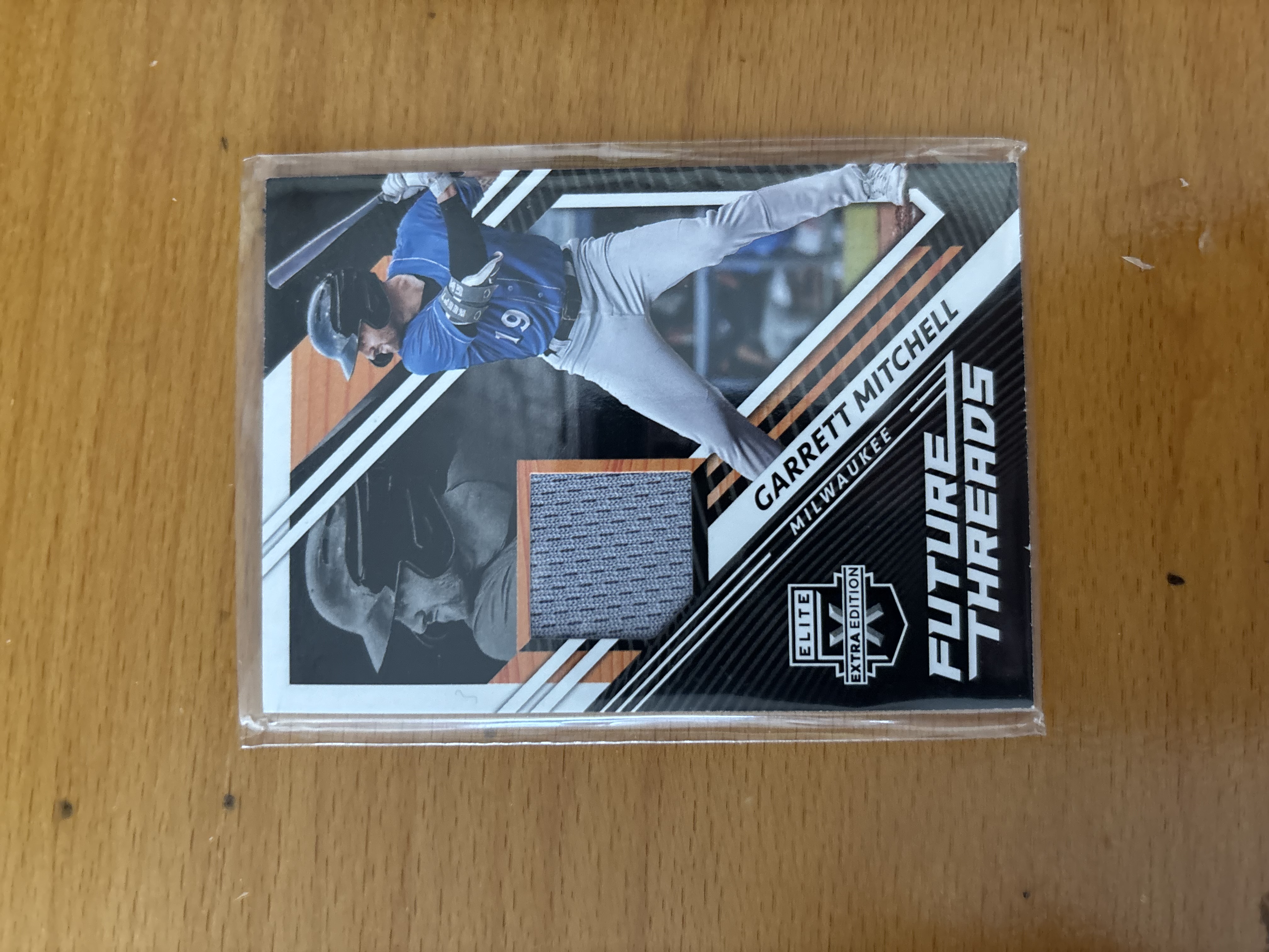 Garrett Mitchell Future Threads Baseball Card