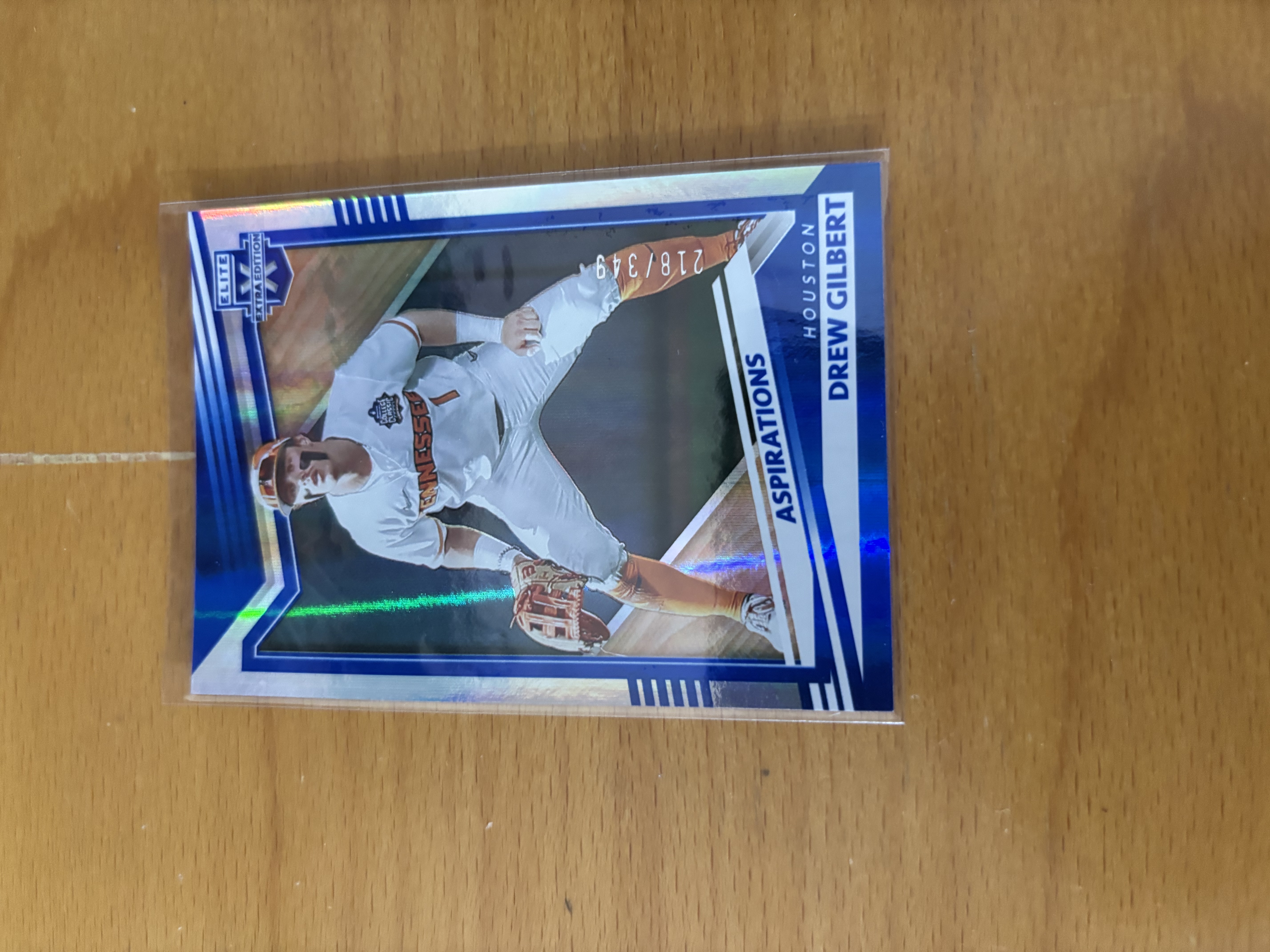 Drew Gilbert Aspirations Baseball Card