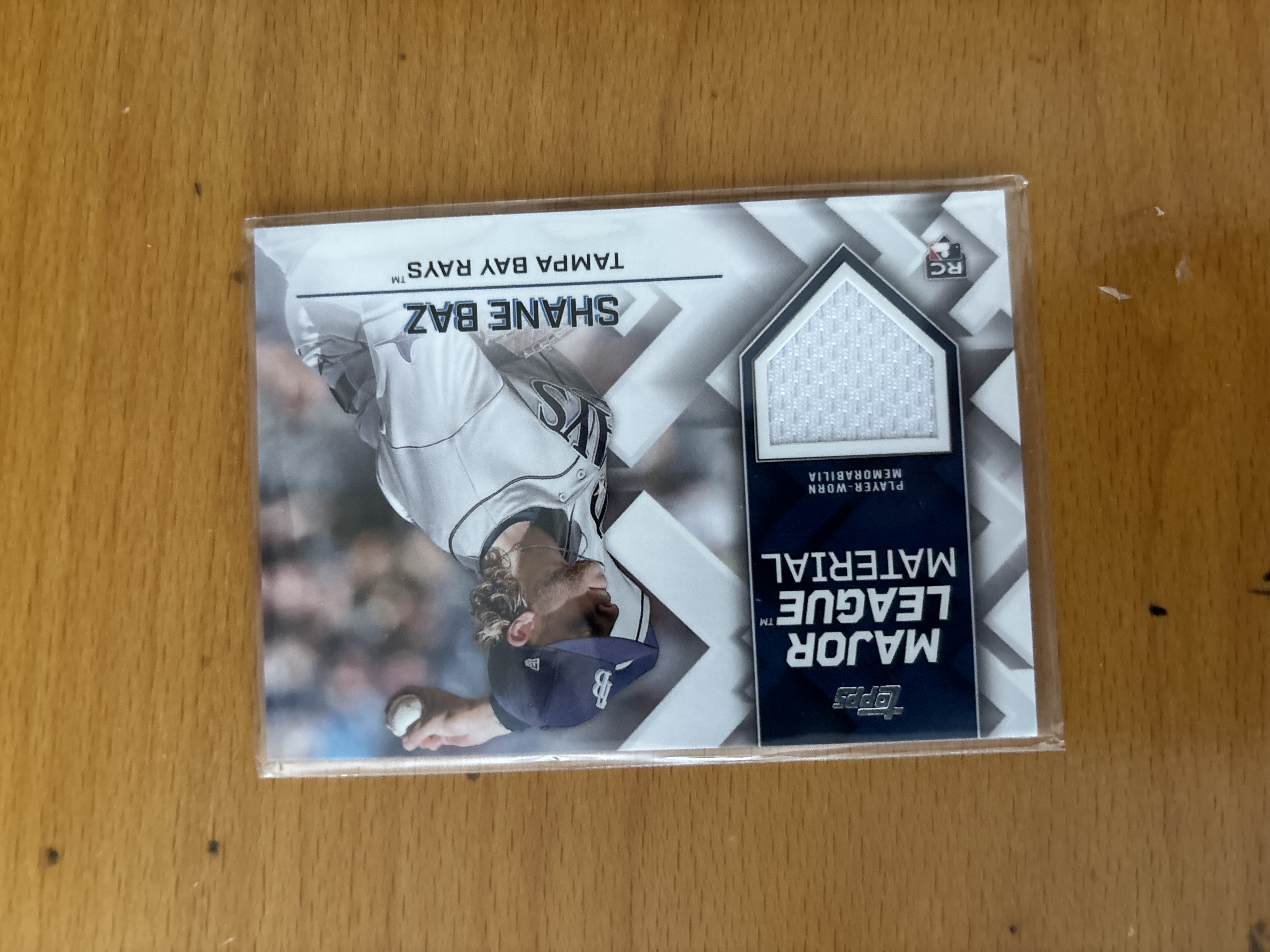 Shane Baz Major League Material Card