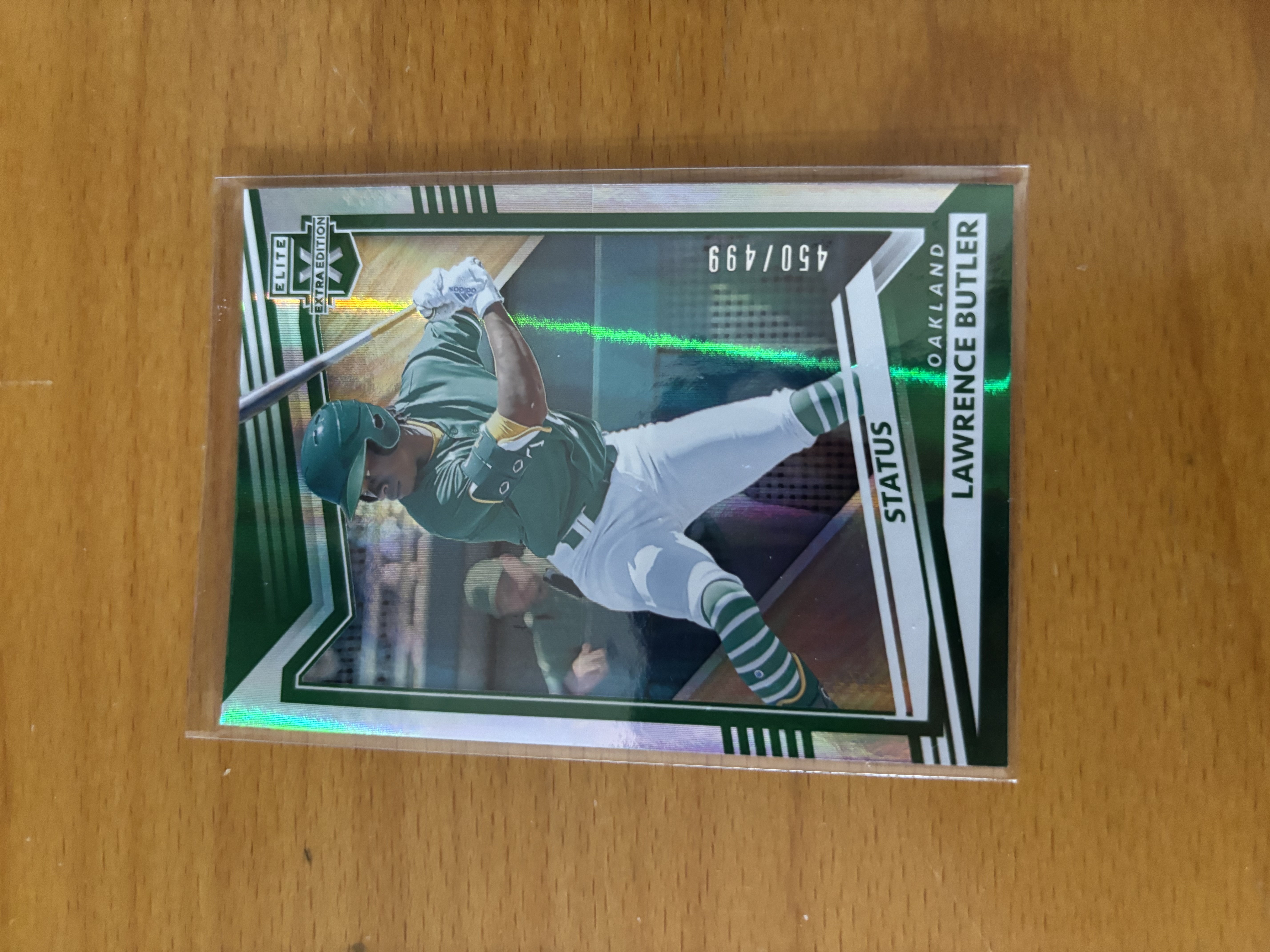 Lawrence Butler Baseball Trading Card