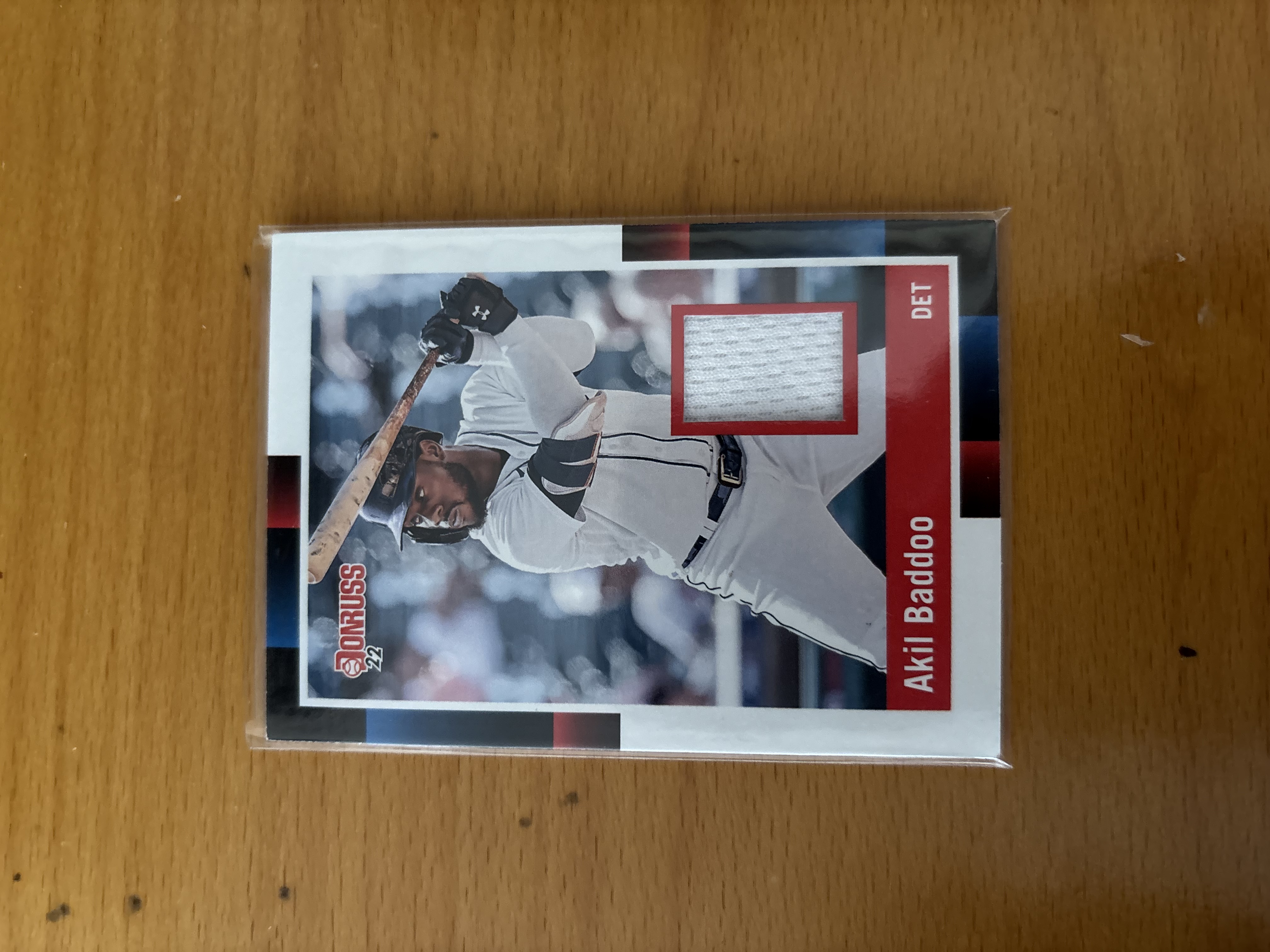 Akil Baddoo Baseball Trading Card