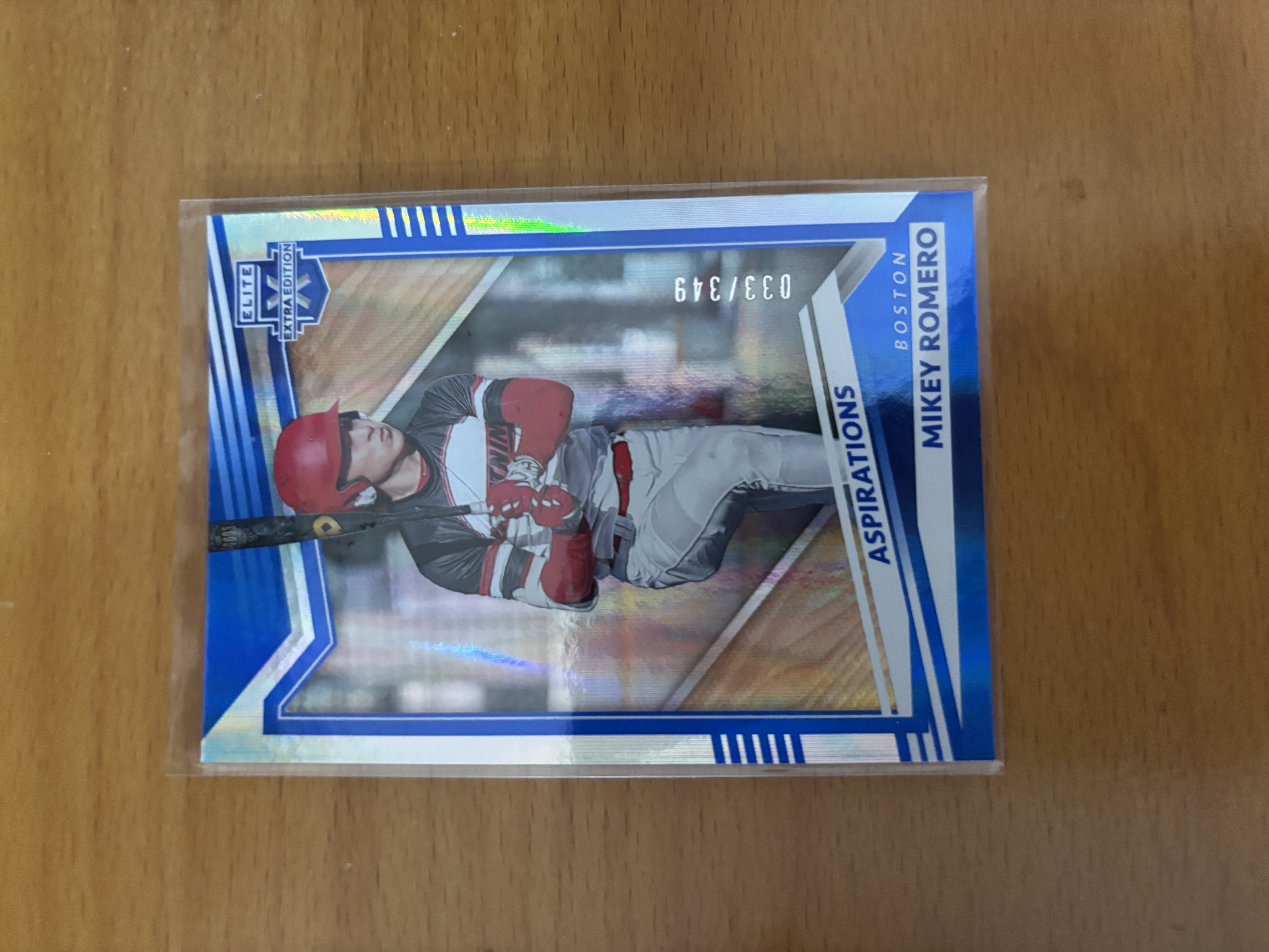Mikey Romero Baseball Trading Card