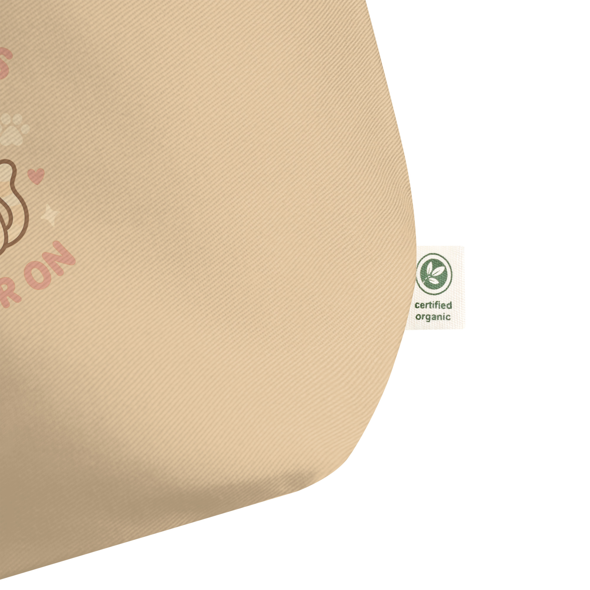 Sip Happens, Just Purr On – Eco Tote Bag (Large)