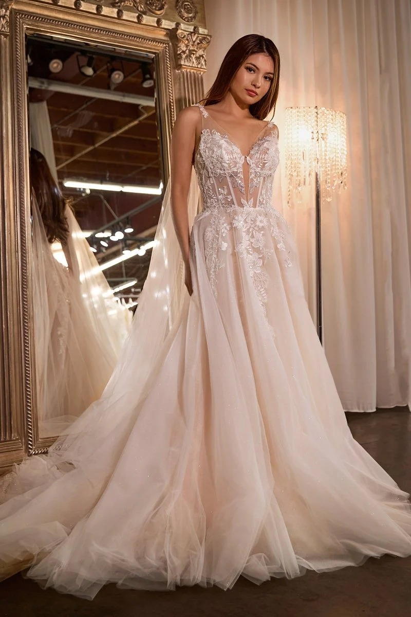 Vestido de novia elegante
