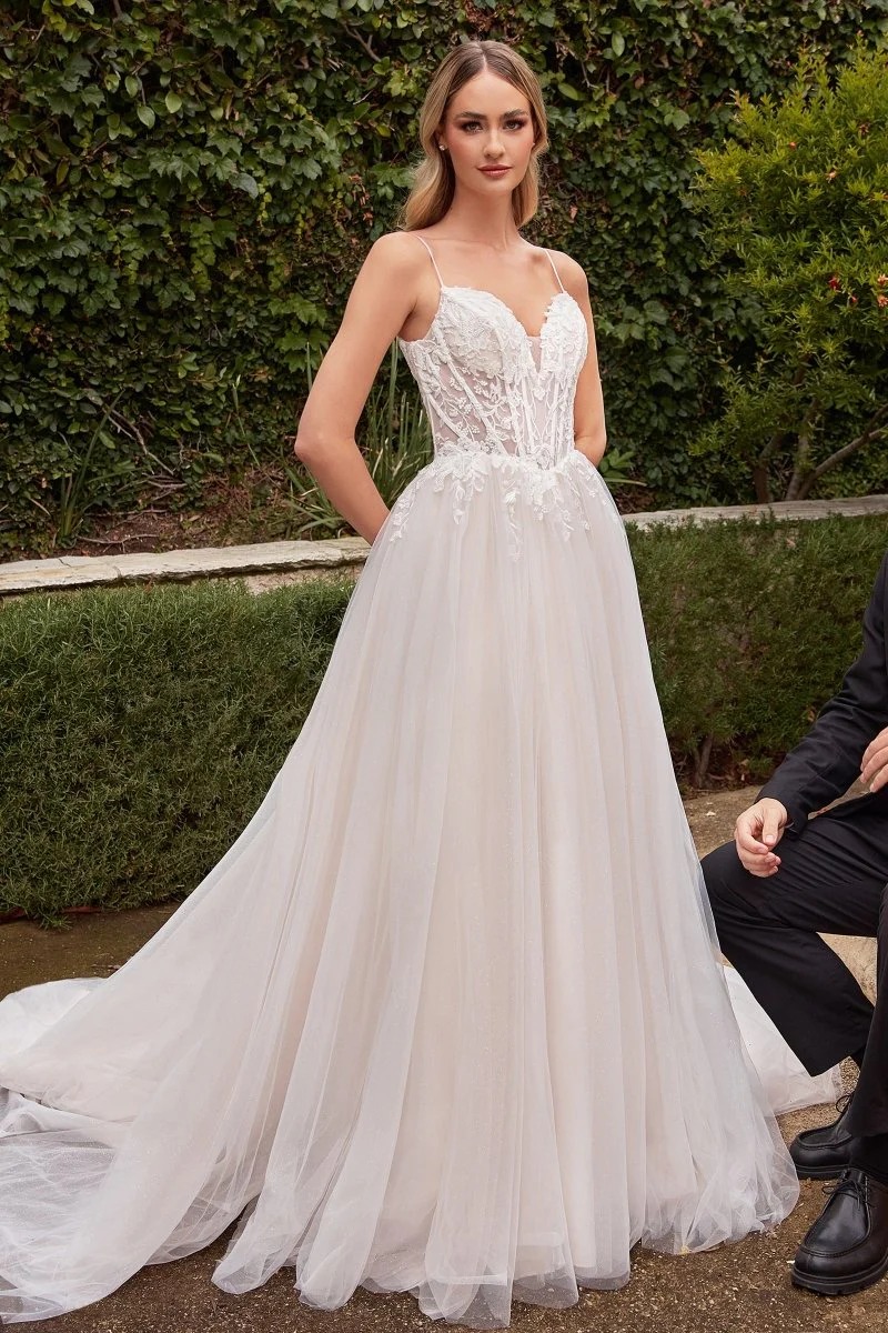 Vestido de novia elegante