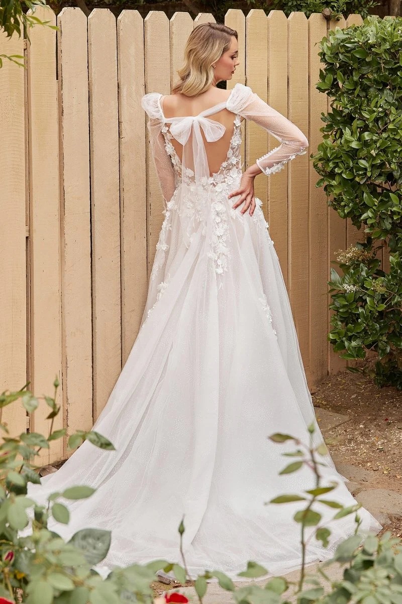 Vestido de novia elegante