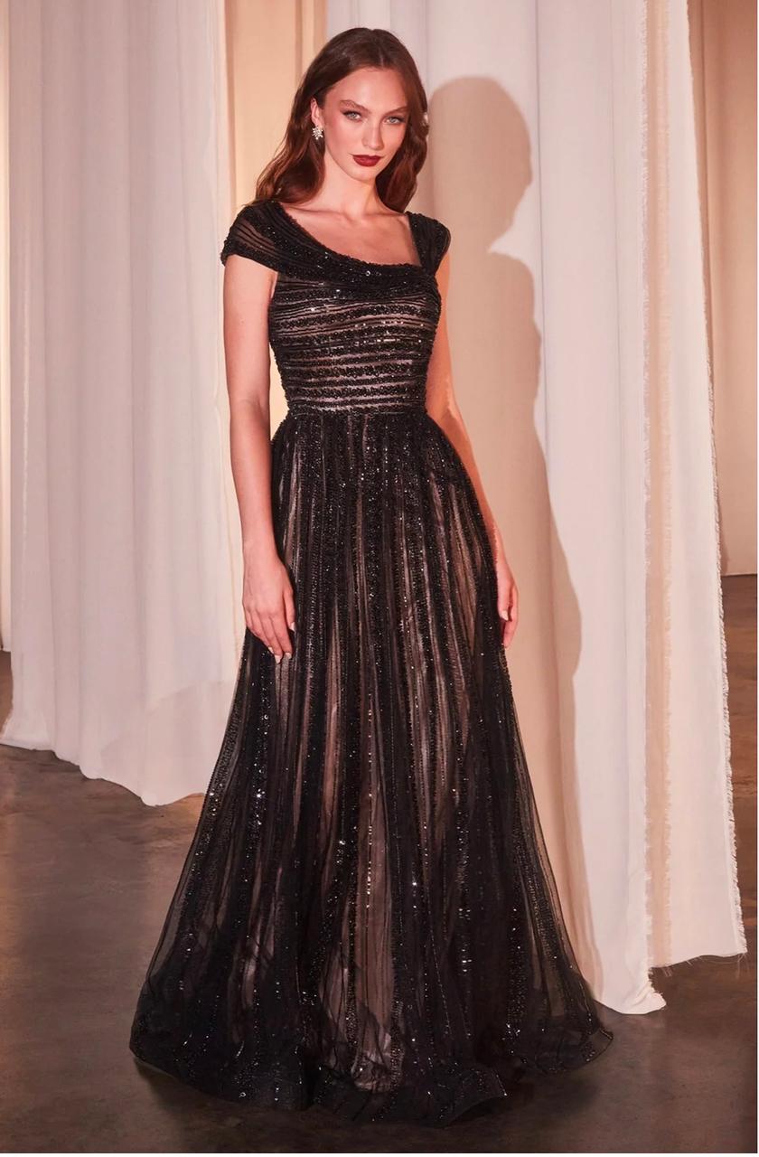 Vestido de fiesta plateado