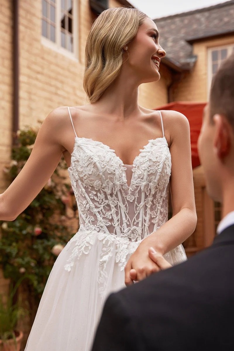 Vestido de novia elegante