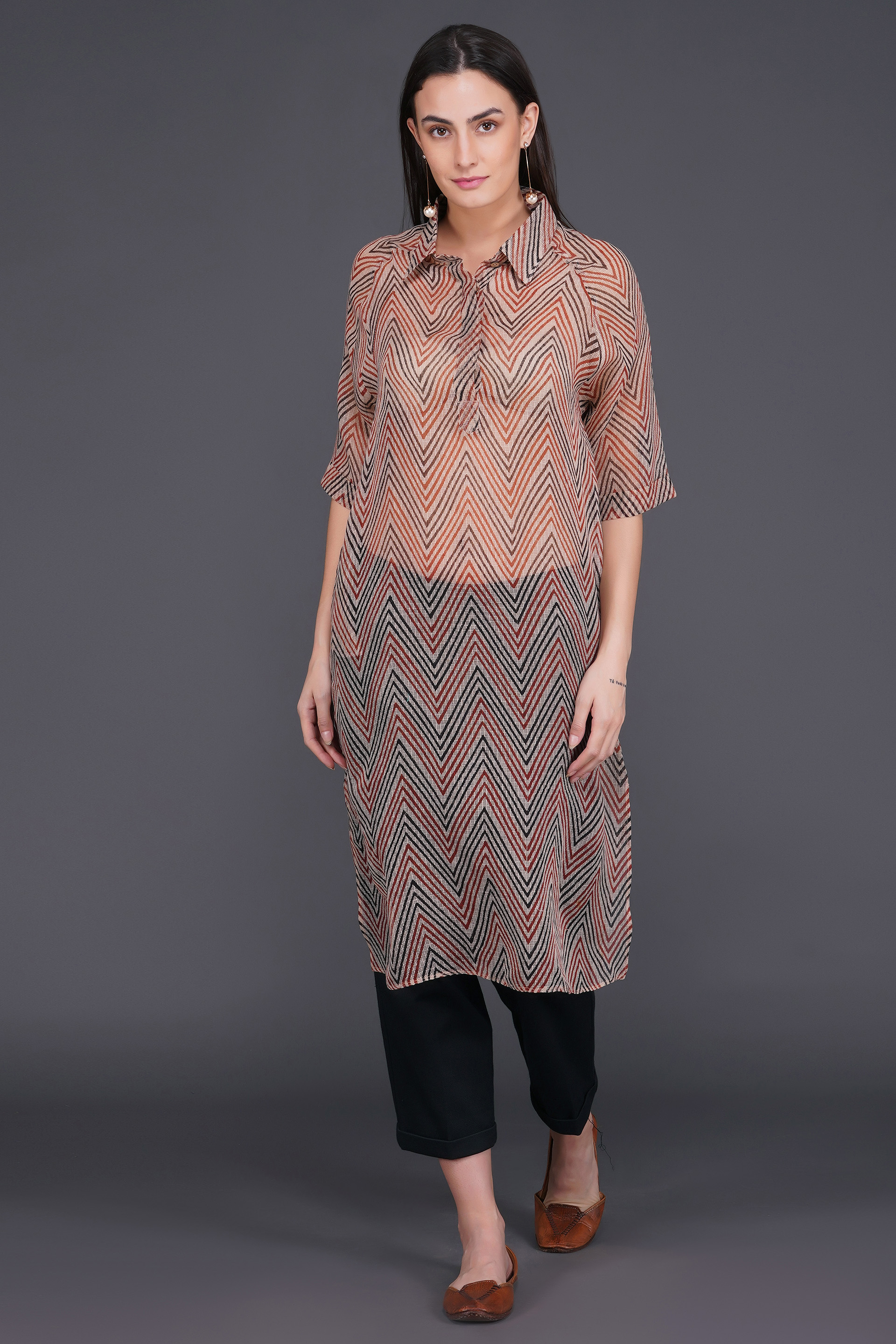 Feather Kurti