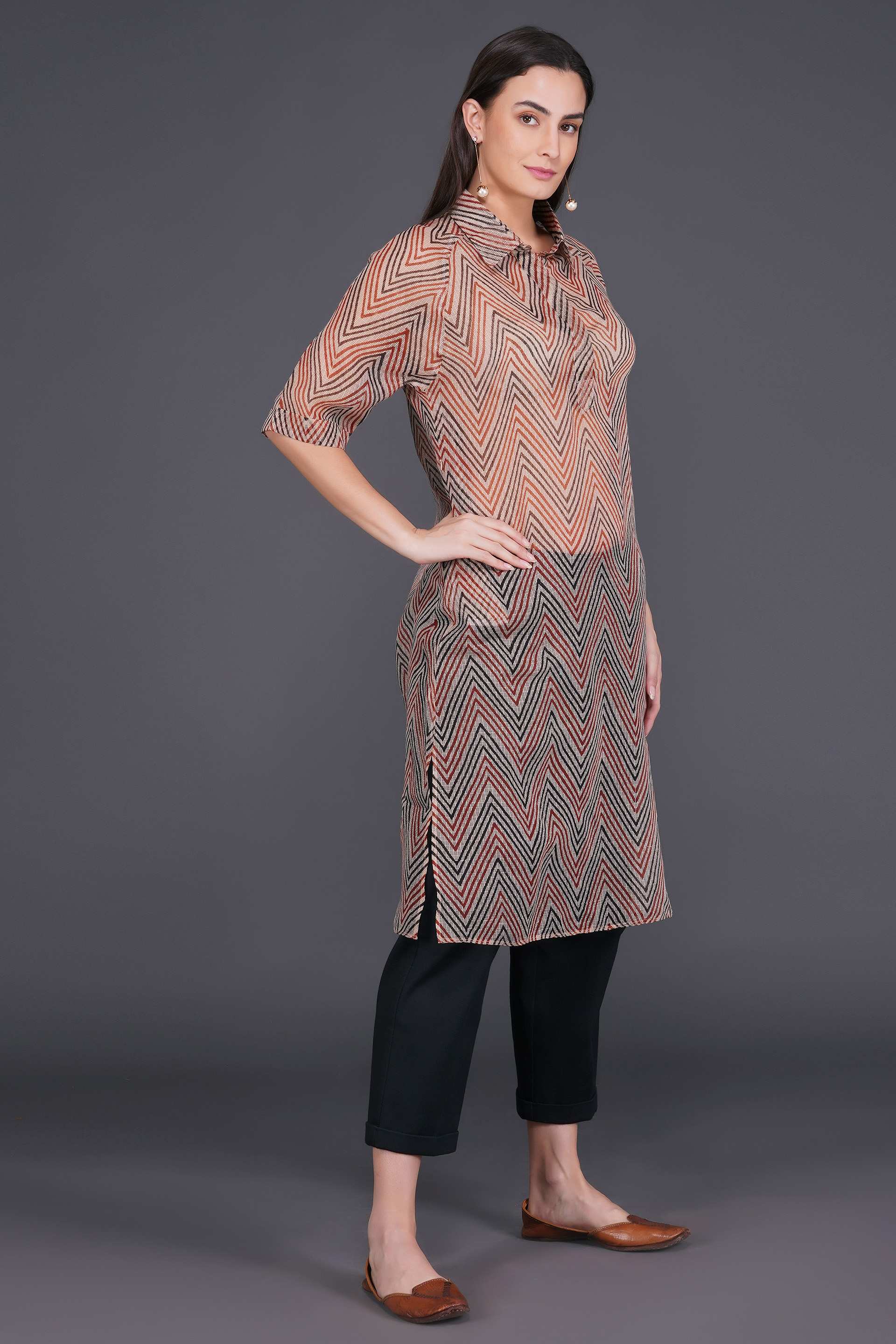 Feather Kurti