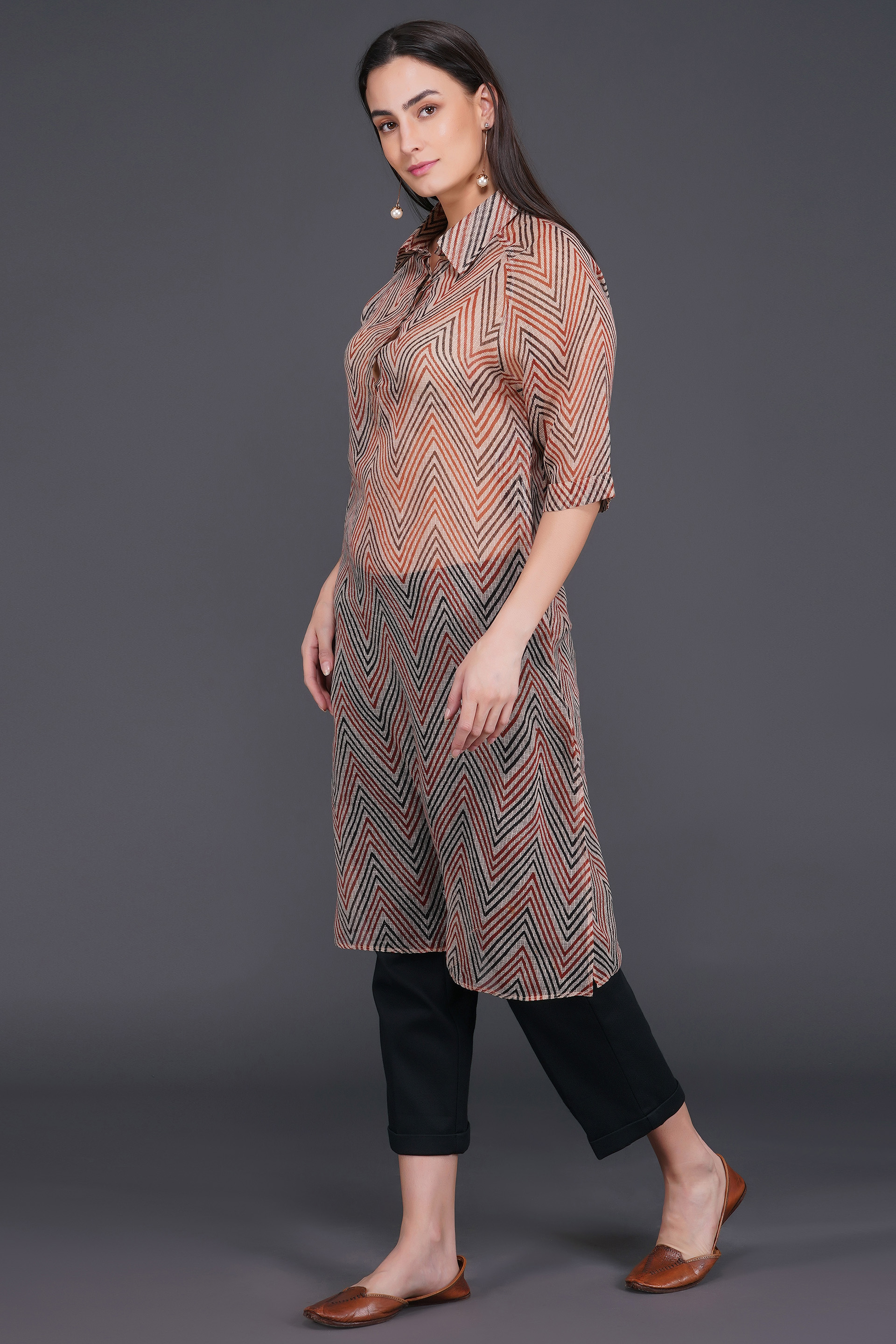 Feather Kurti