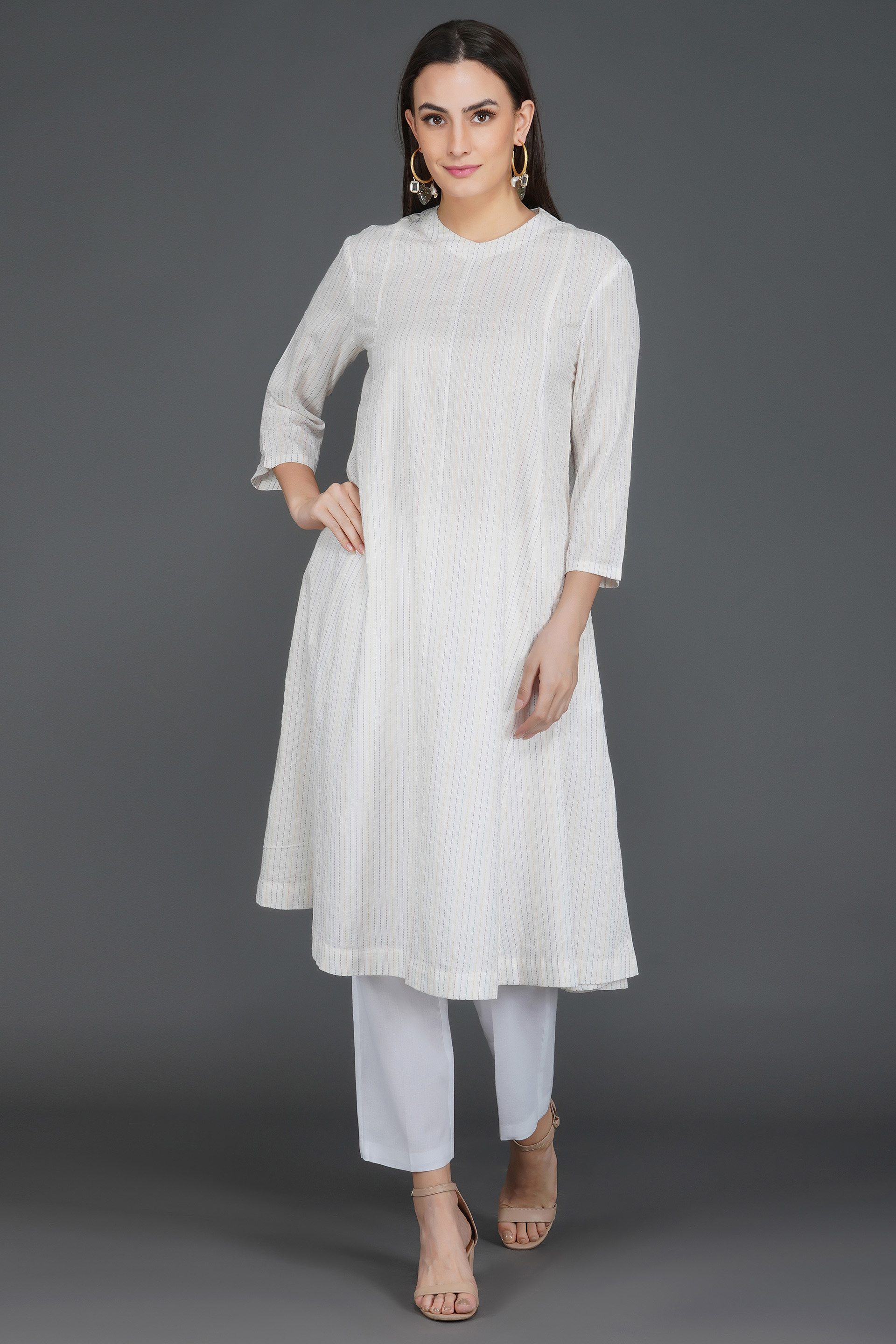 Kali Kantha Kurta Set