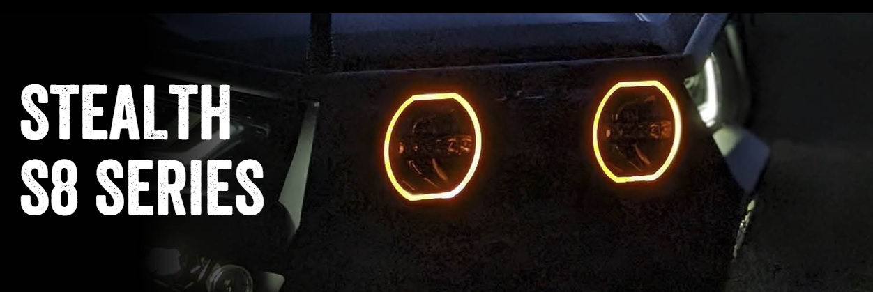 RoadVision 8" LED Driving Light Combo Beam S8 Stealth