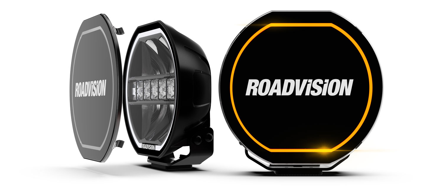 RoadVision 8" LED Driving Light Combo Beam S8 Stealth