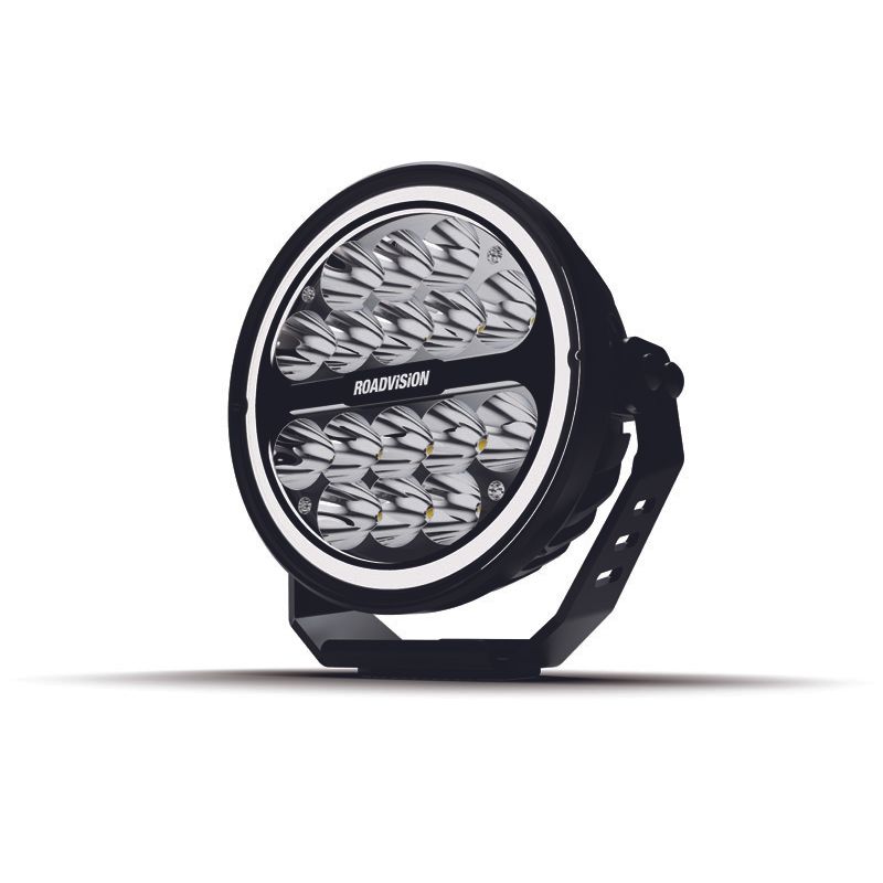 Roadvision 7" 68W Stealth Halo Driving Light Kit