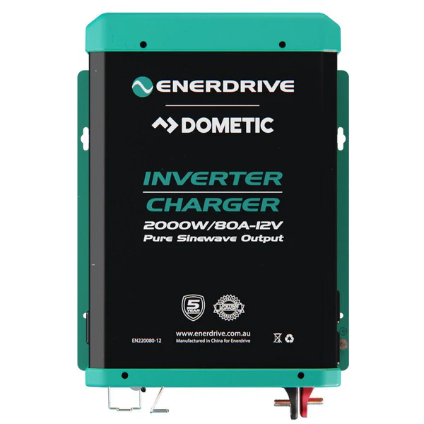Enerdrive Dometic 2000W/80A 12V Inverter Charger