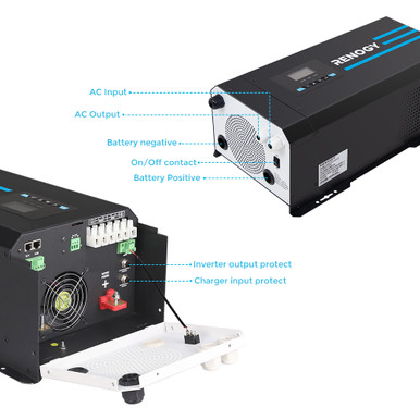 Renogy 12V 3000W Inverter Charger 230Vac
