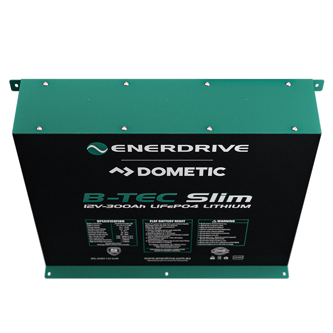 B-TEC 12V 300Ah Slimline Lithium Battery