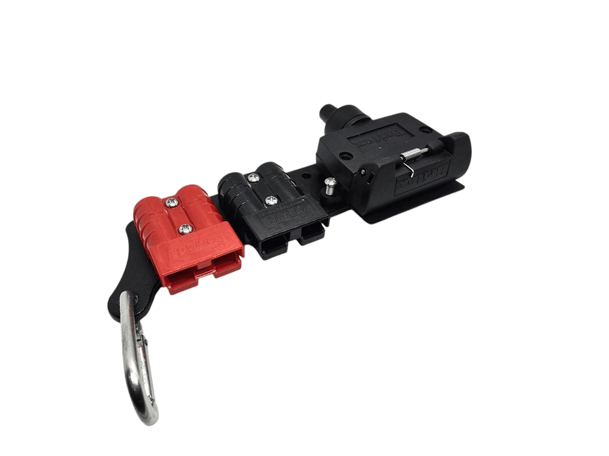 Trailer Plug Mounting Bracket (7 Pin Trailer Plug & 50a Anderson Connectors)