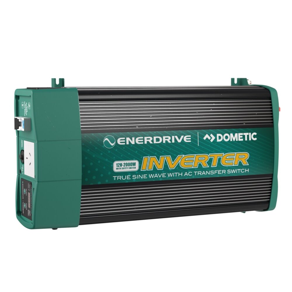 Enerdrive ePOWER 2000w/12v With RCD & AC Transfer Switch
