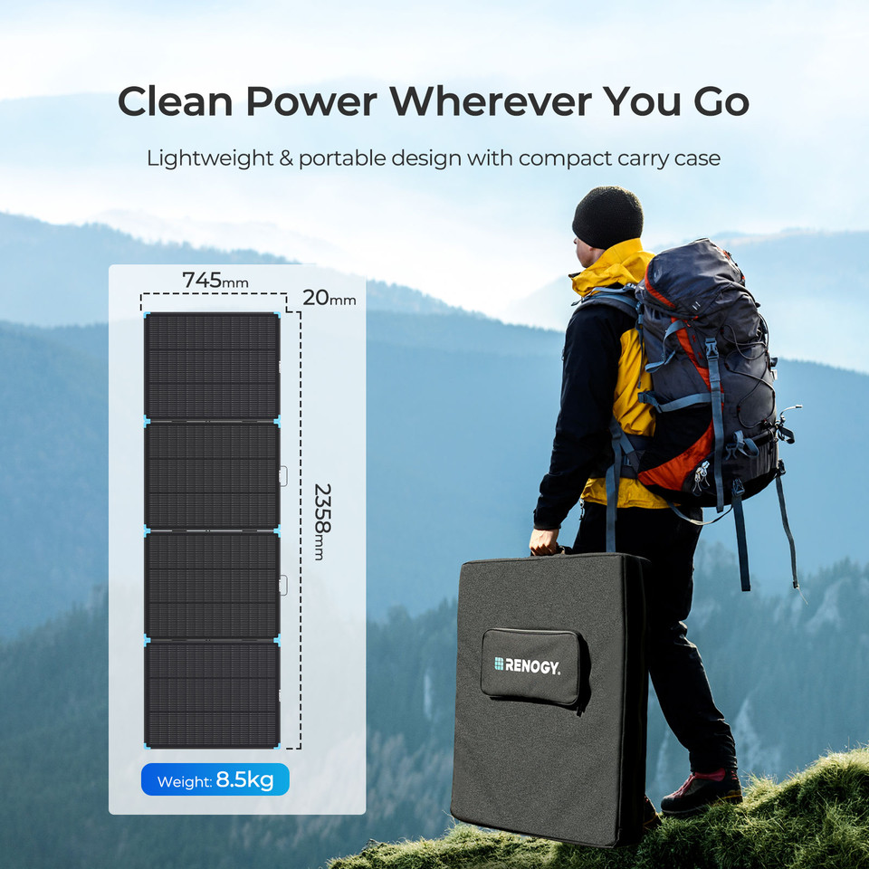 Renogy 300W N-type compact Suitcase