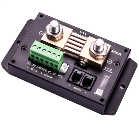 Battery Shunt 500A 2 x Volt, 2 x Resist, 1 x Temp