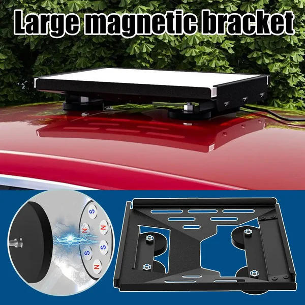 StarLink Mini Flat Mount Kit Car Roof Magnetic Mounting Bracket Quick Release Kit for 4x4, RV, Caravan or Boat