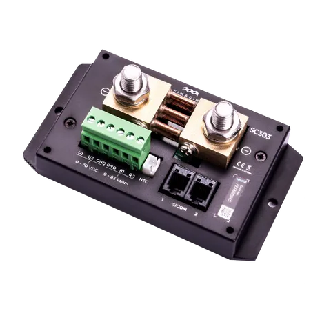 Battery Shunt 300A 2 x Volt, 2 x Resist, 1 x Temp