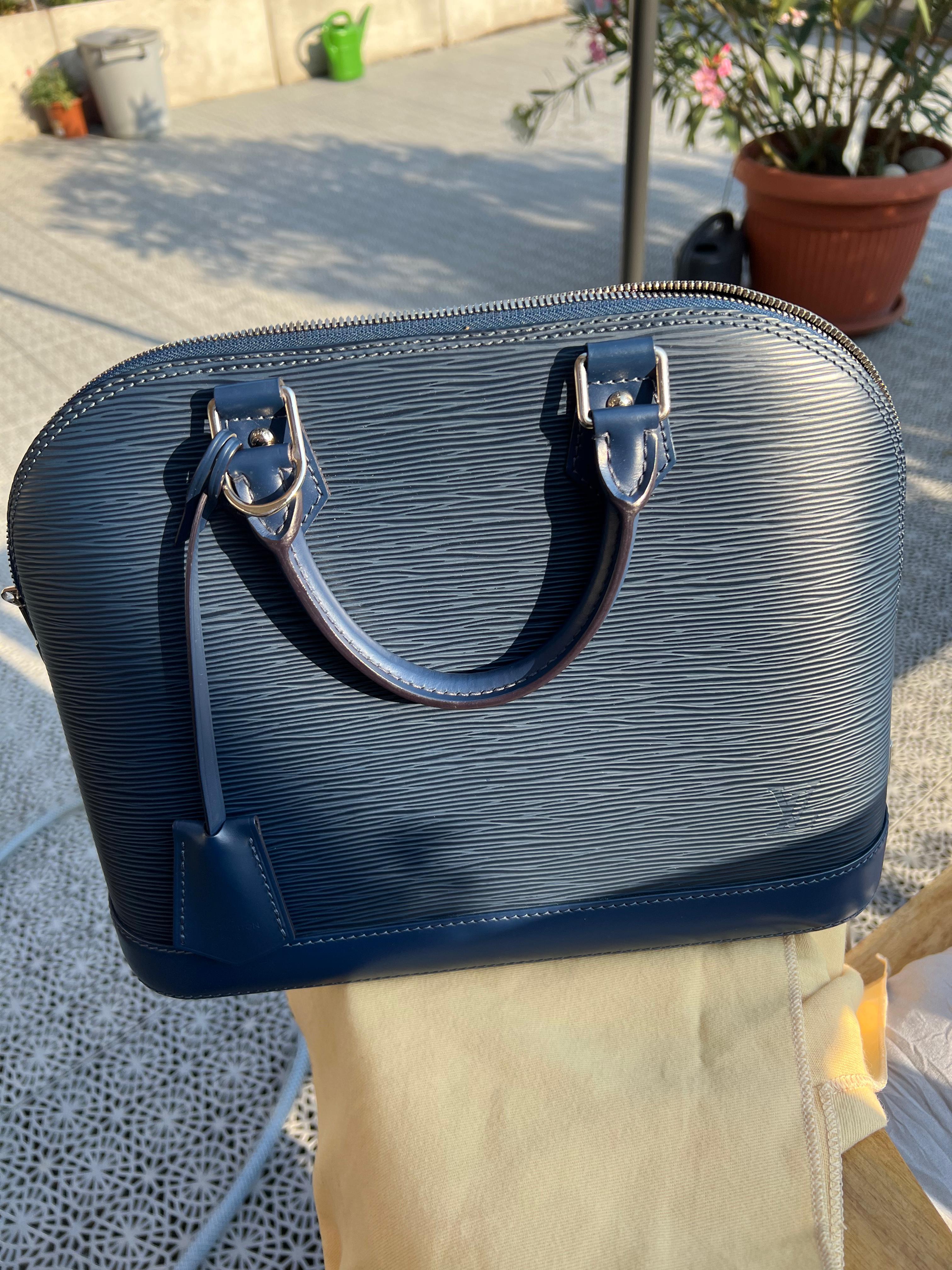Louis Vuitton Alma PM Blue