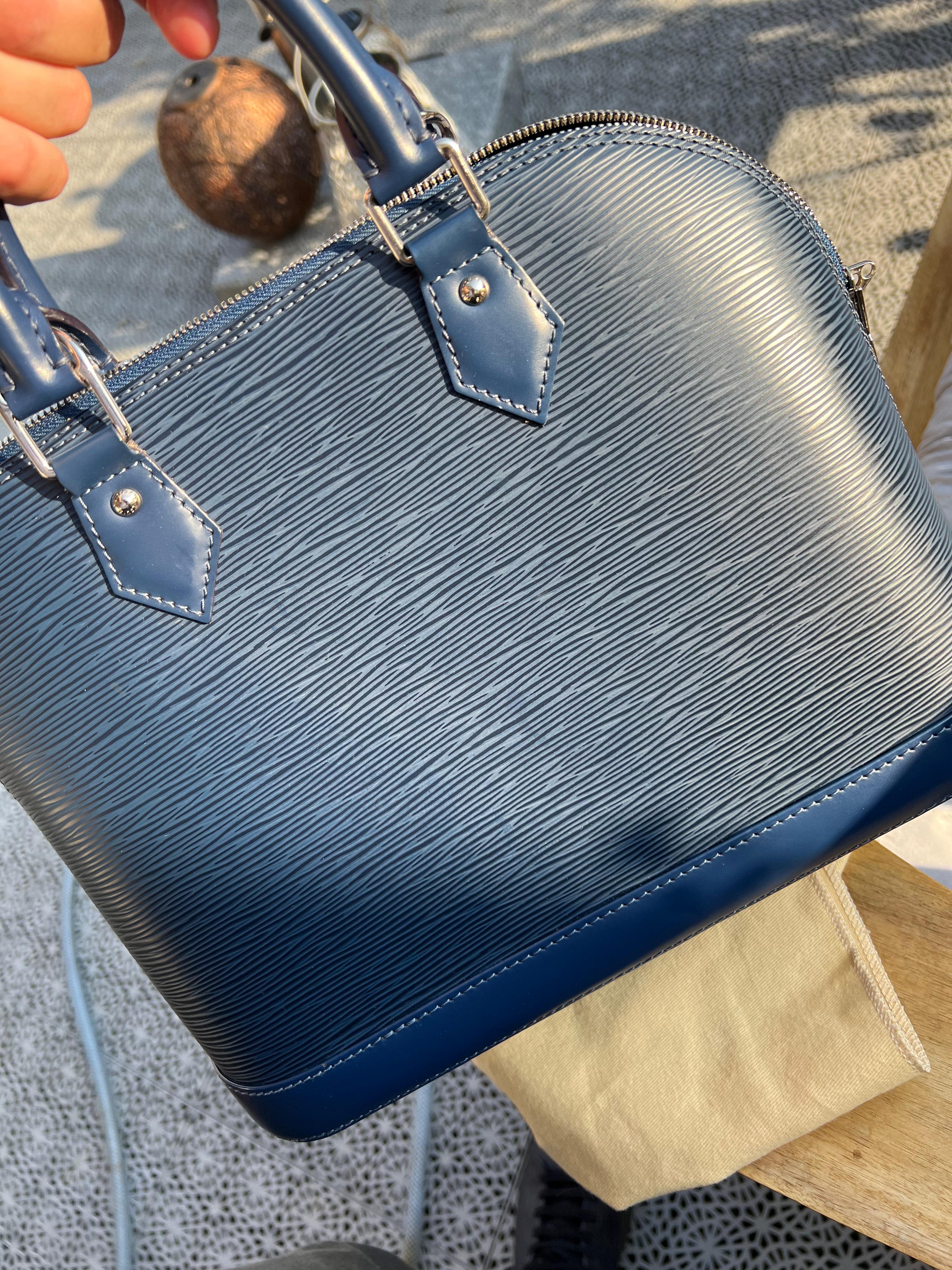 Louis Vuitton Alma PM Blue