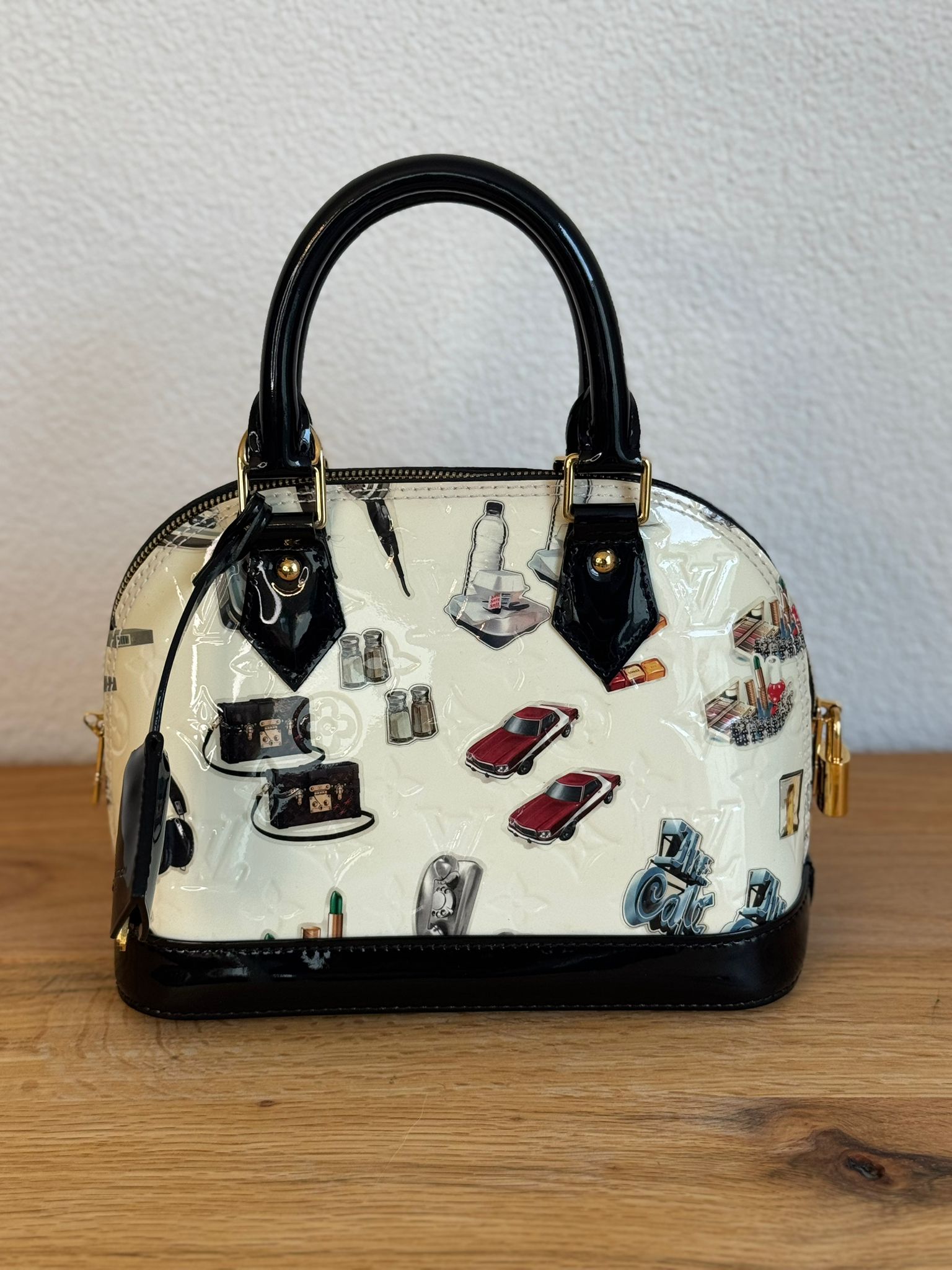 Louis Vuitton Alma BB Stickers Vernis