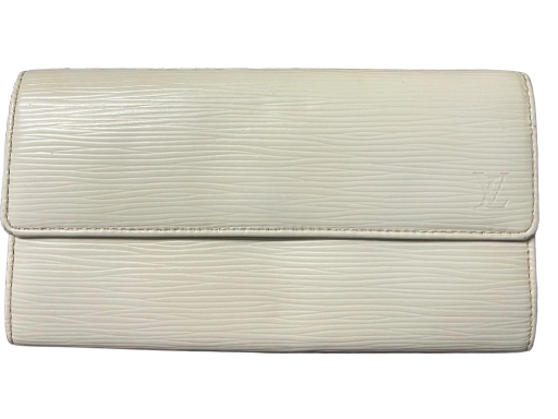 Louis Vuitton Sarah Wallet - Epi Leder | weiss