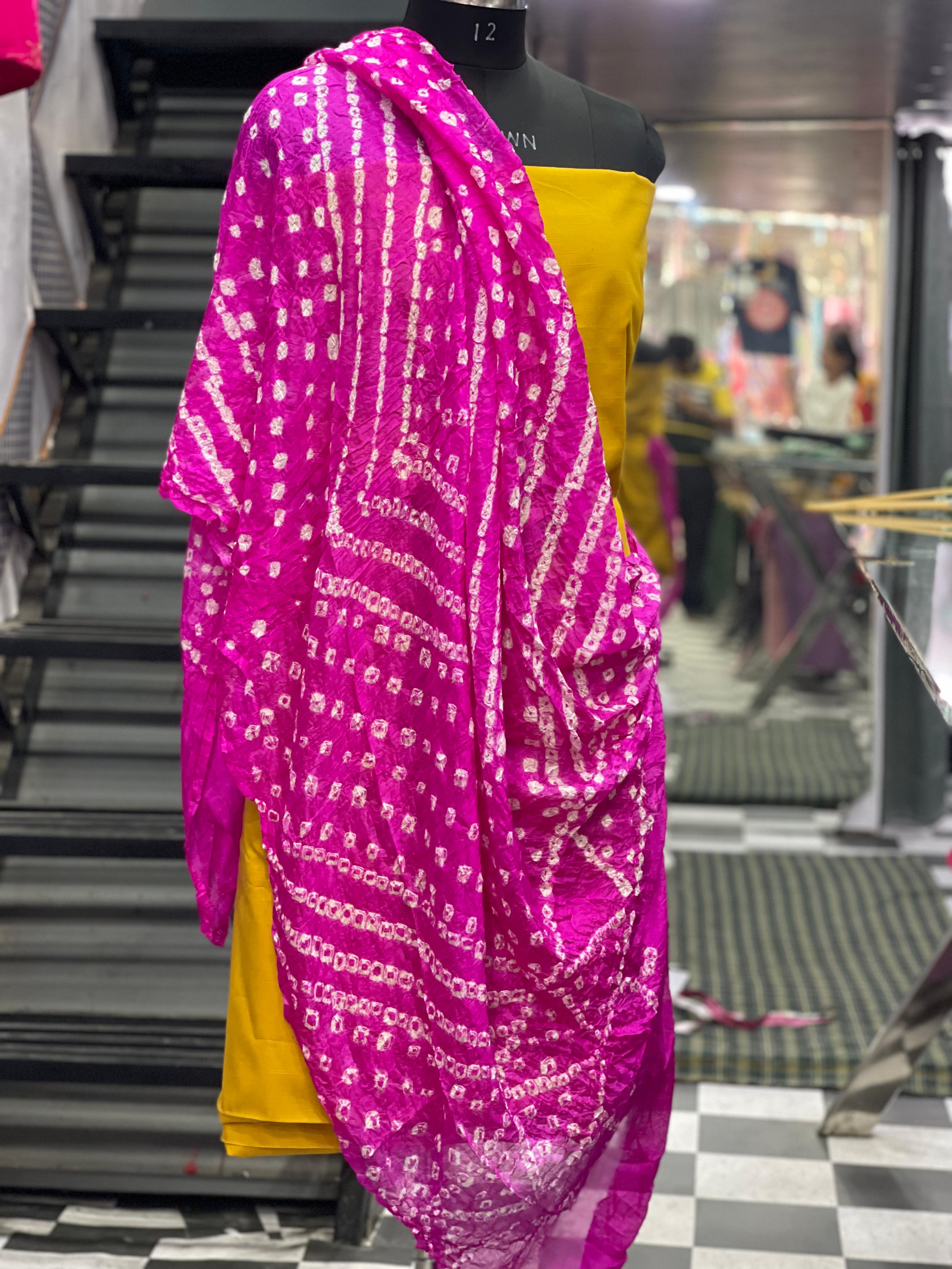 AC001 | Pink  Dupatta Set || Chanuin 
