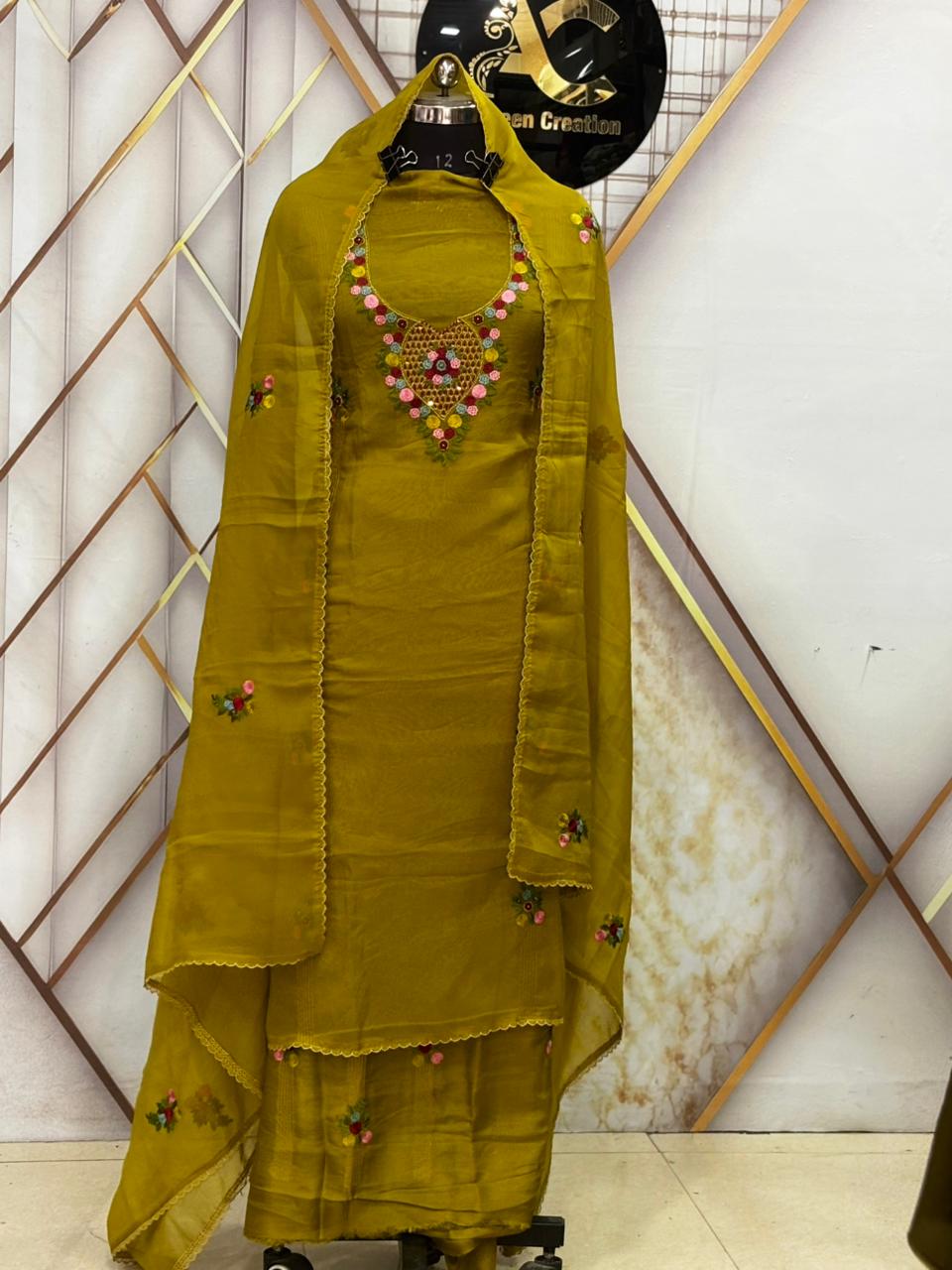 AC215 | Niddle work |party wear | jaggo wear | any  occasion wear |