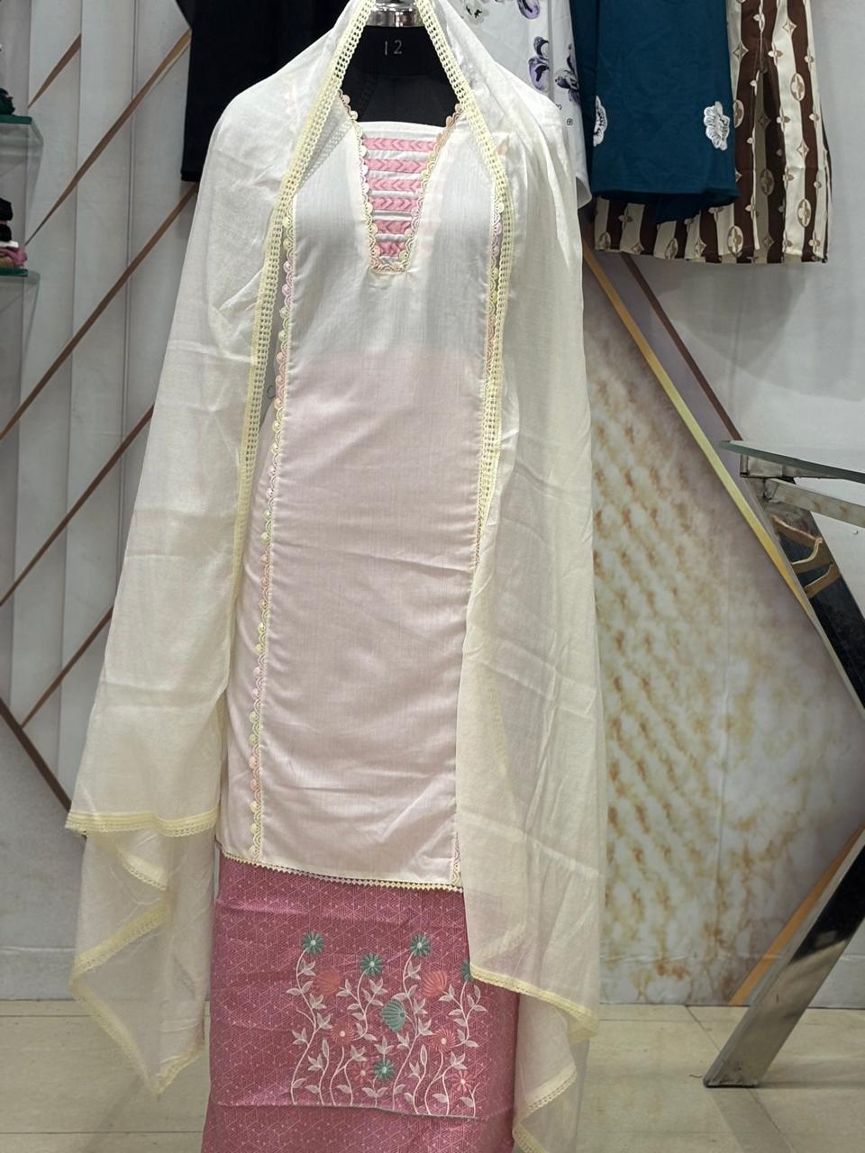AC170 | Off-White Suit| Festivel Suit | Jaggo  | Office Wear | Casual Suit | Party Wear 