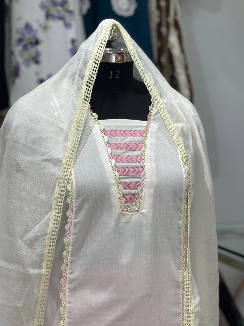 AC170 | Off-White Suit| Festivel Suit | Jaggo  | Office Wear | Casual Suit | Party Wear 