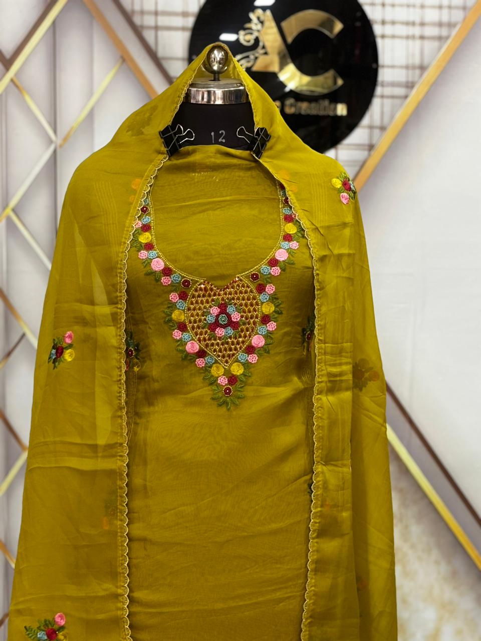 AC215 | Niddle work |party wear | jaggo wear | any  occasion wear |