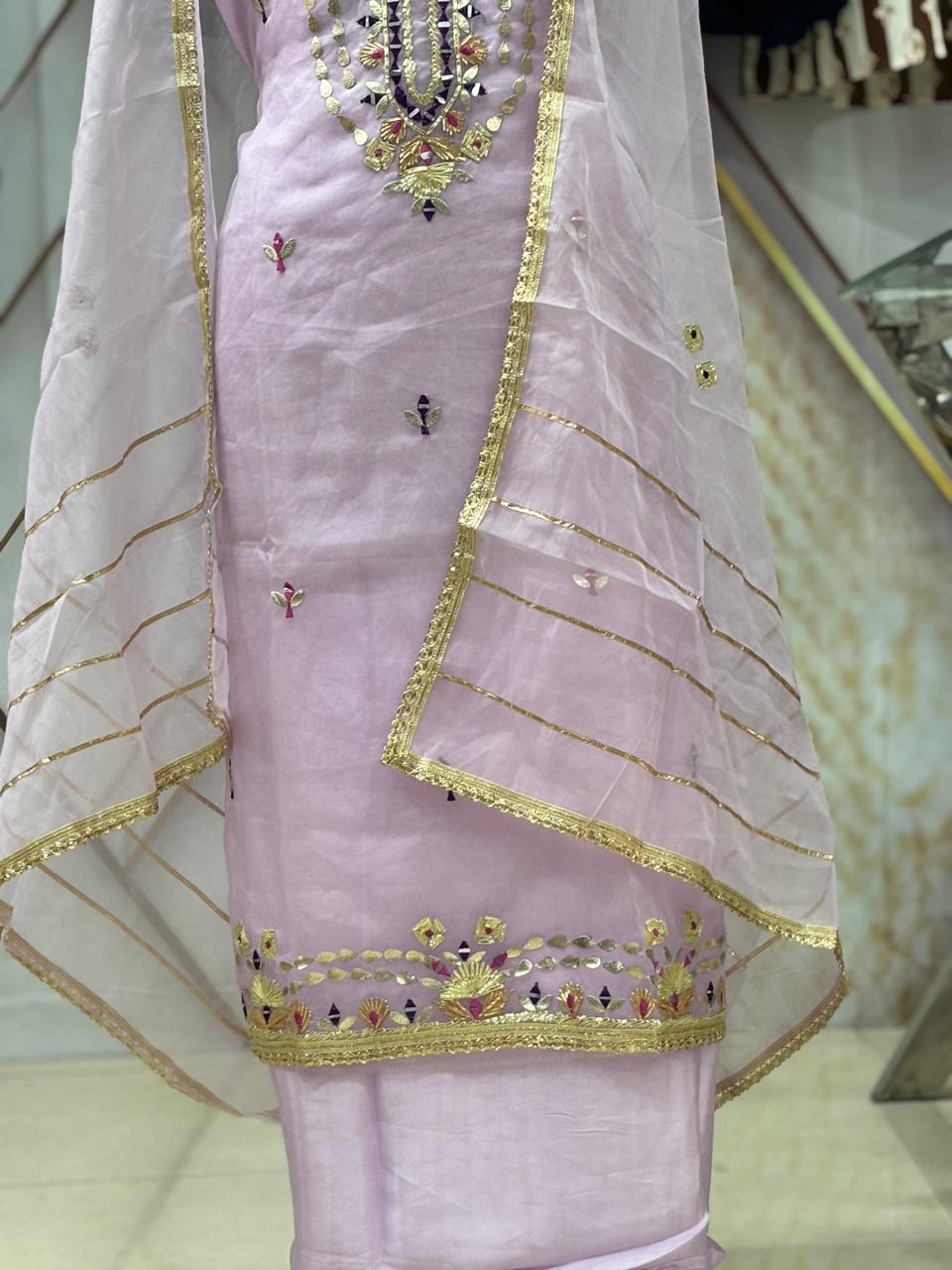 AC179 | Lavender Shade Suit | Festivel Suit | Jaggo  | Office Wear | Casual Suit | Party Wear 