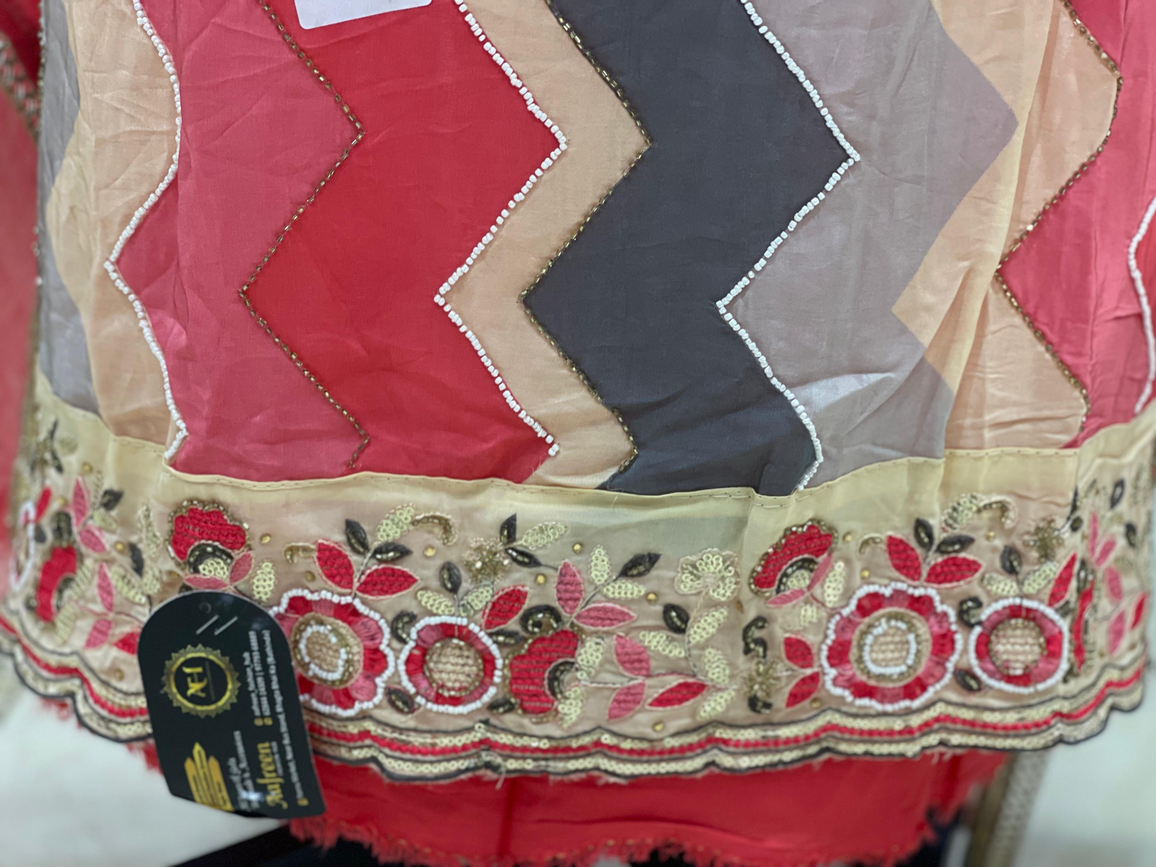 AC159  |  Designer Zigzag Pattern Salwar Suit | Festivel Suit | Jaggo  | Office Wear | Casual Suit | Party Wear 