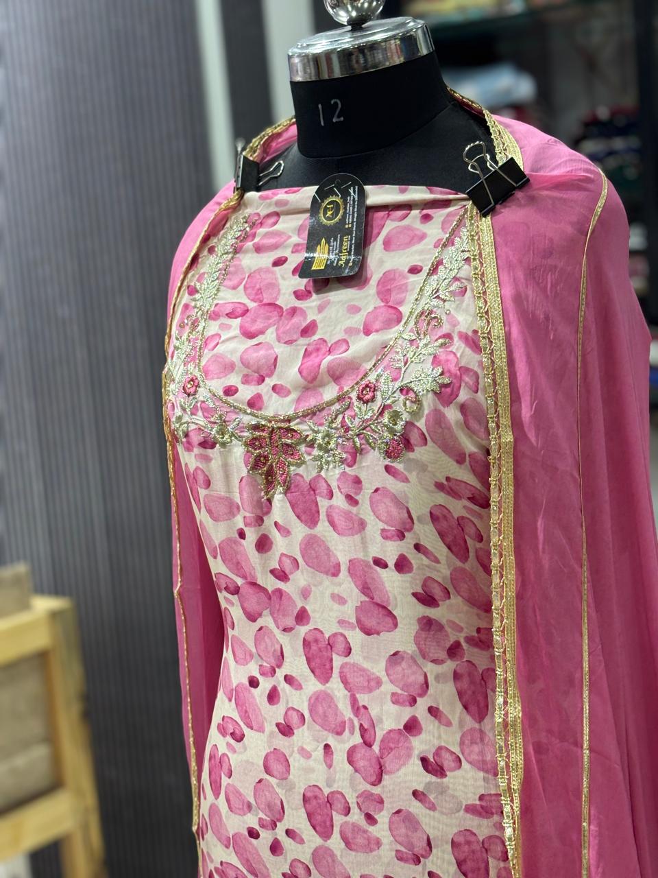 AC157  |  Pink Suit | Festivel Suit | Jaggo  | Office Wear | Casual Suit | Party Wear 
