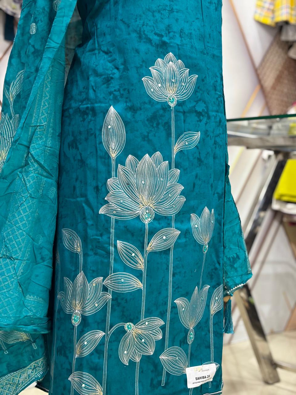 AC164 |  Mohr Pankian Salwar Suit | Festivel Suit | Jaggo  | Office Wear | Casual Suit | Party Wear