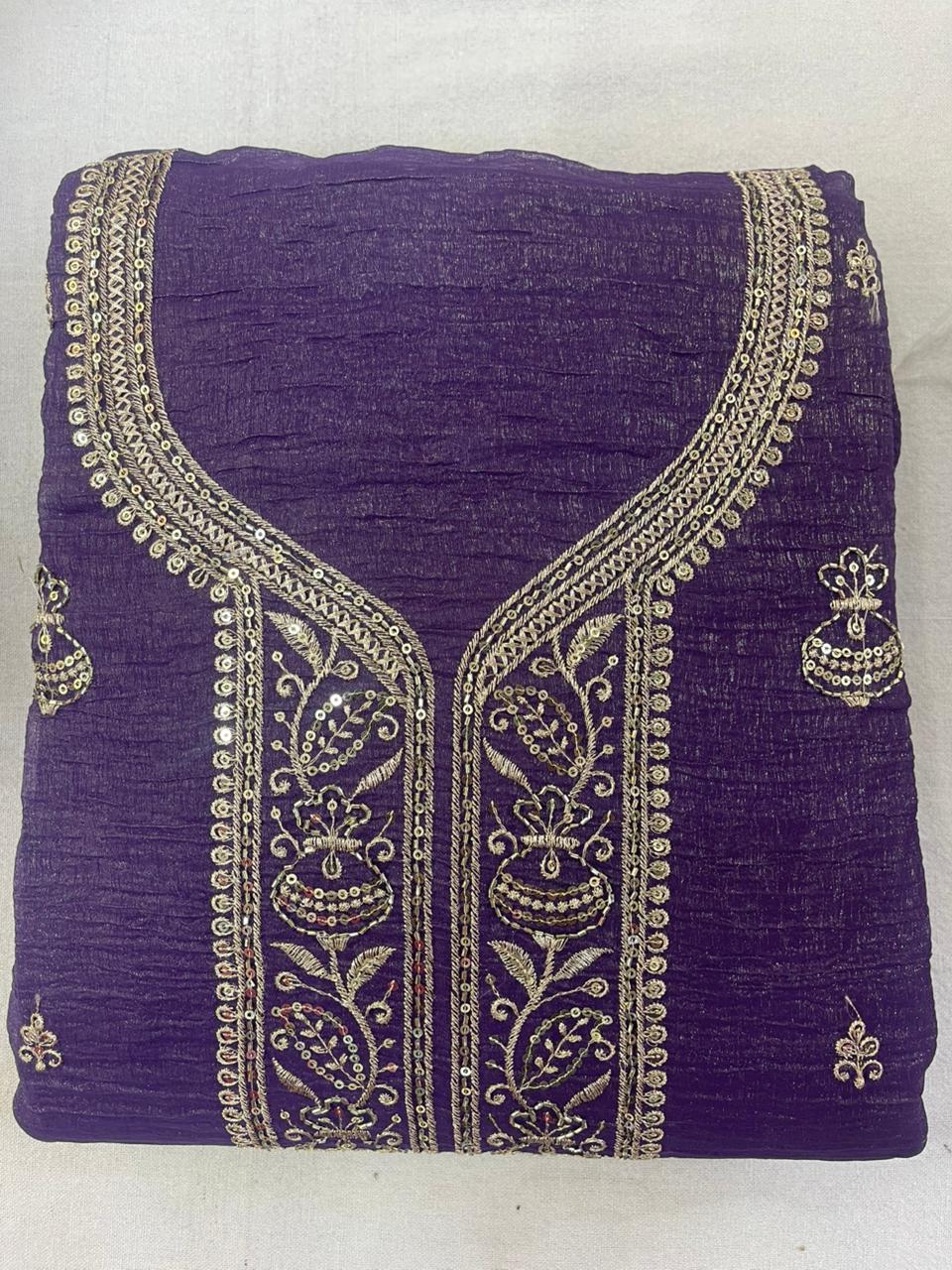 Crush Stuff | Hand Work | Chippi Work | Jaggo Wear | Party Wear | Office Work 