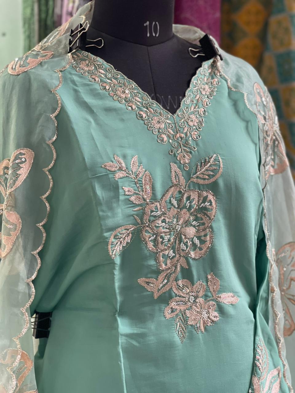 AC161 | Ferozi Suit || Festivel Suit | Jaggo  | Office Wear | Casual Suit | Party Wear 