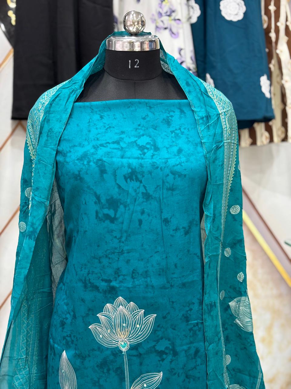 AC164 |  Mohr Pankian Salwar Suit | Festivel Suit | Jaggo  | Office Wear | Casual Suit | Party Wear
